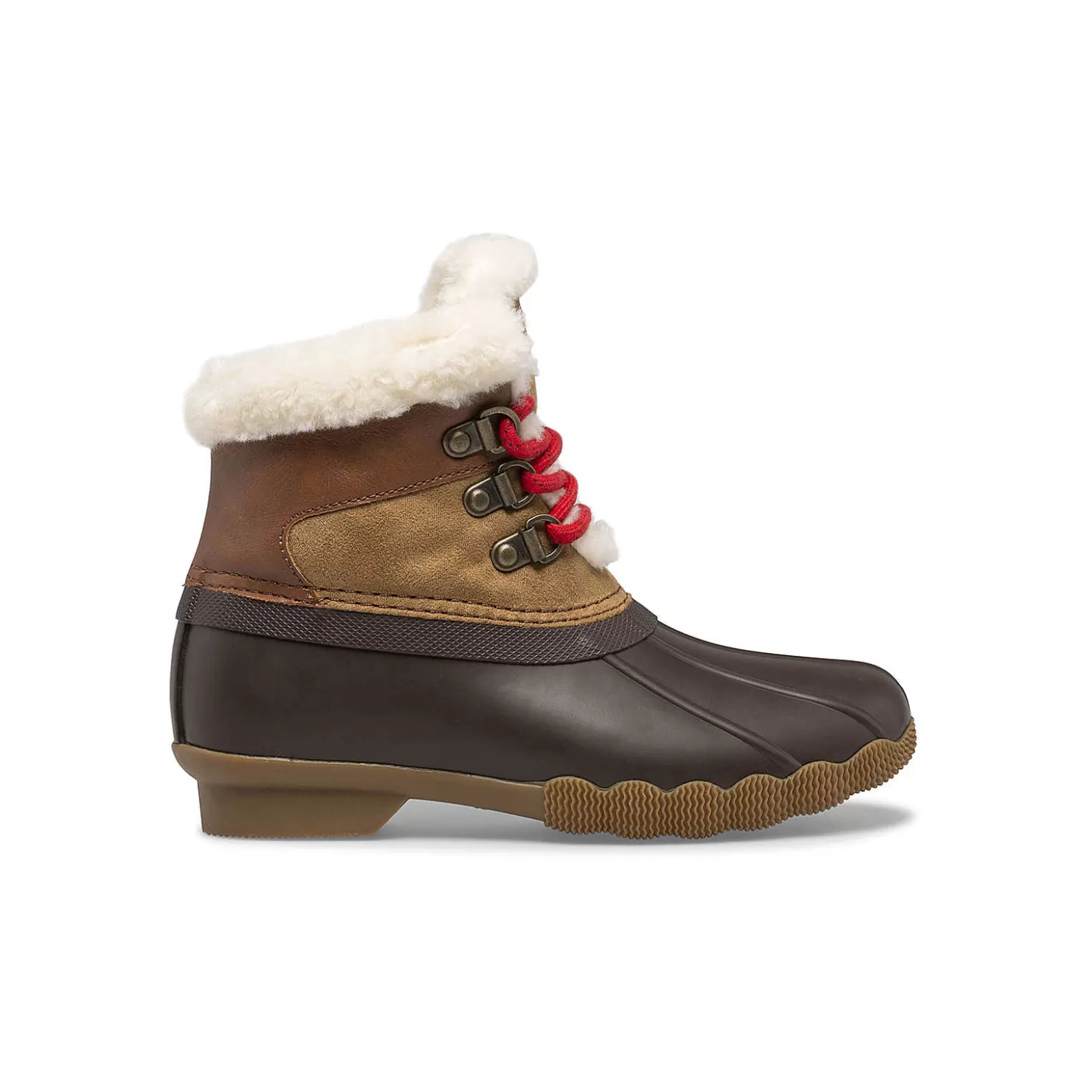 Boots | Big Kid (sizes 10.5 & up) | Sperry Big Kid's Alpine Saltwater Duck Boot Tan