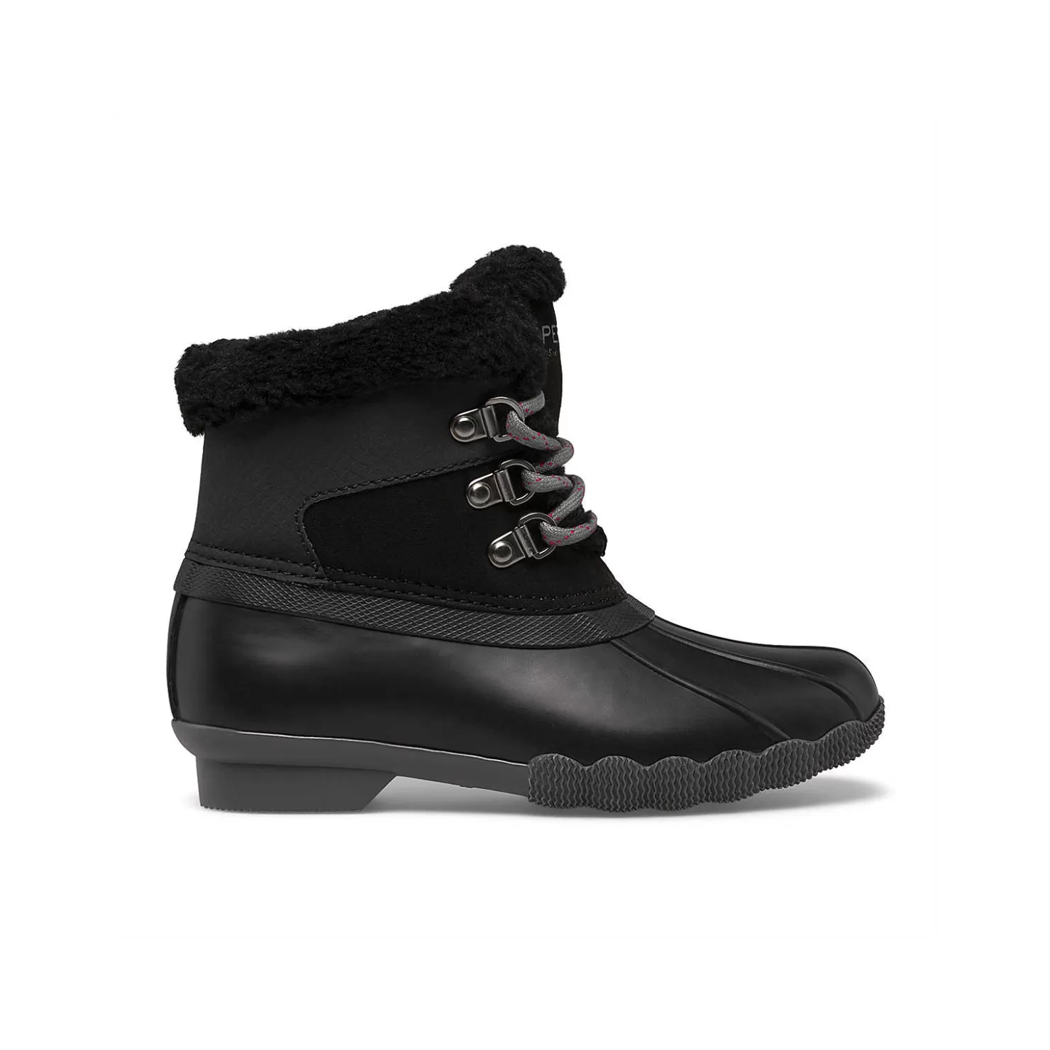 Boots | Big Kid (sizes 10.5 & up) | Sperry Big Kid's Alpine Saltwater Duck Boot Black