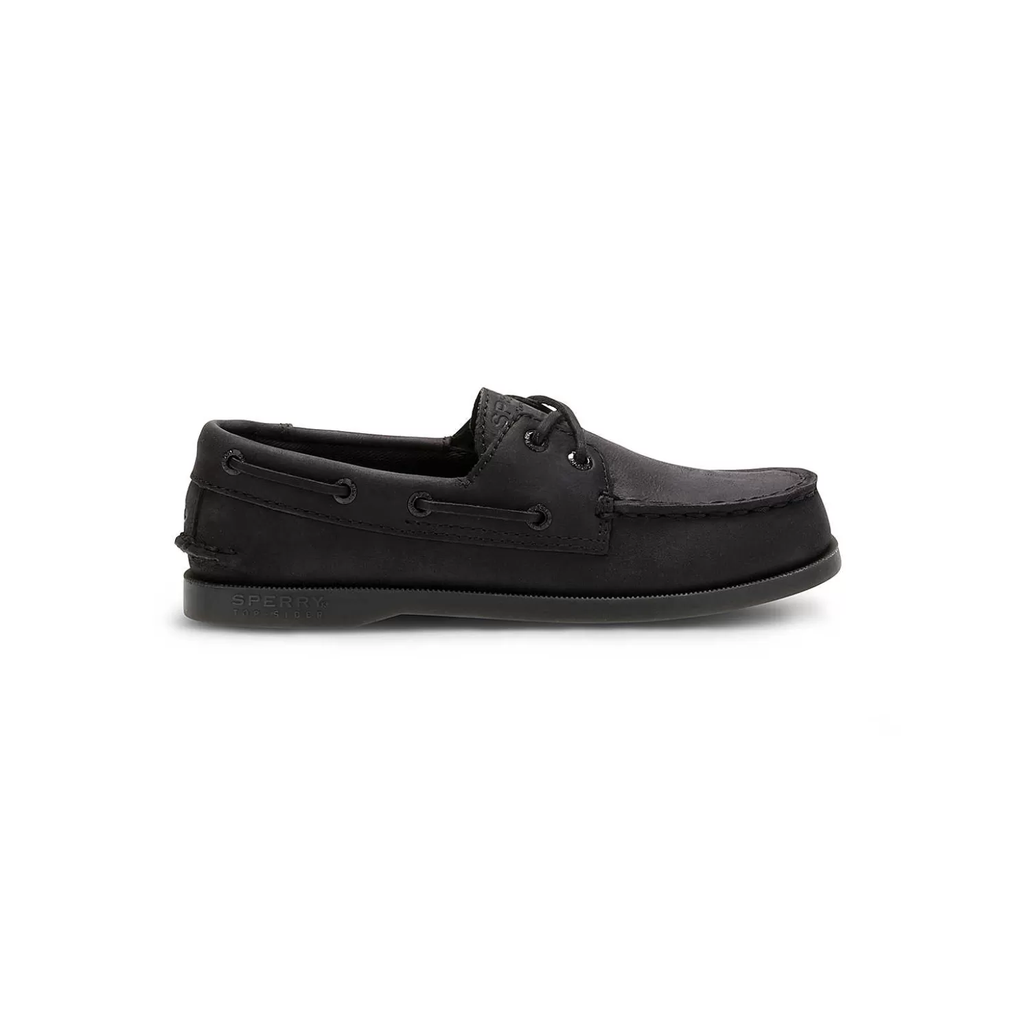 Boat Shoes | Big Kid (sizes 10.5 & up) | Sperry Big Kid's Authentic Original™ Boat Shoe Black