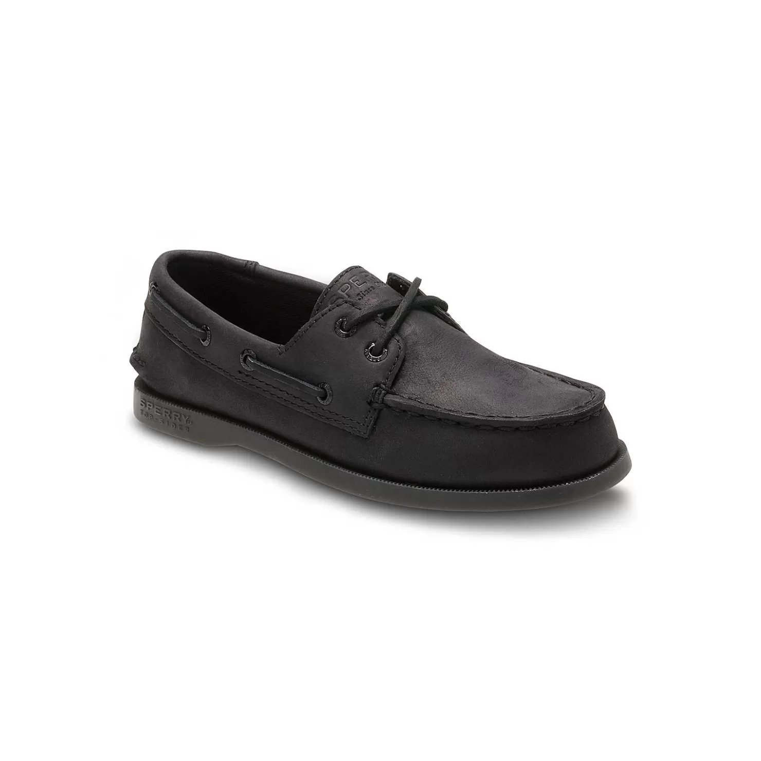 Boat Shoes | Big Kid (sizes 10.5 & up) | Sperry Big Kid's Authentic Original™ Boat Shoe Black