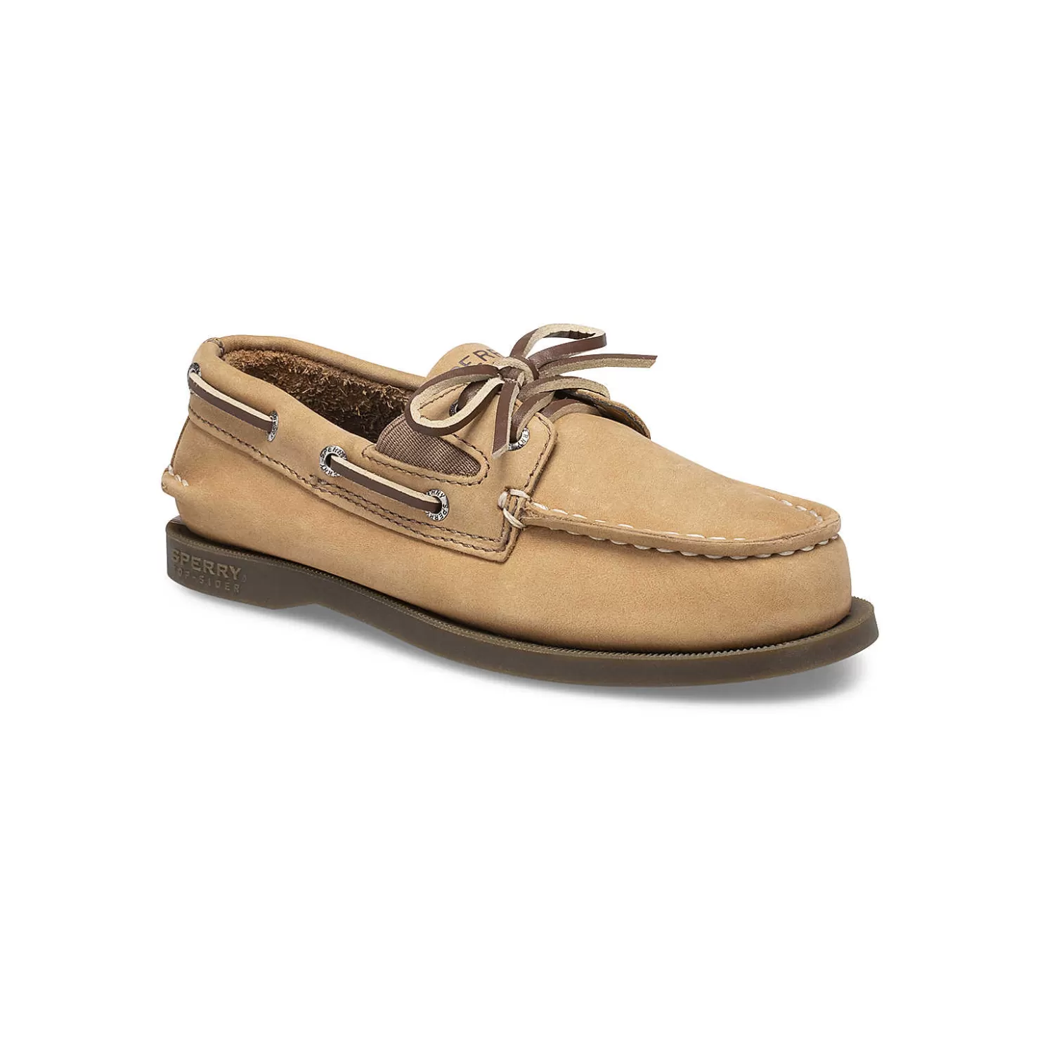 Boat Shoes | Big Kid (sizes 10.5 & up) | Sperry Big Kid's Authentic Original™ Slip On Boat Shoe Sahara