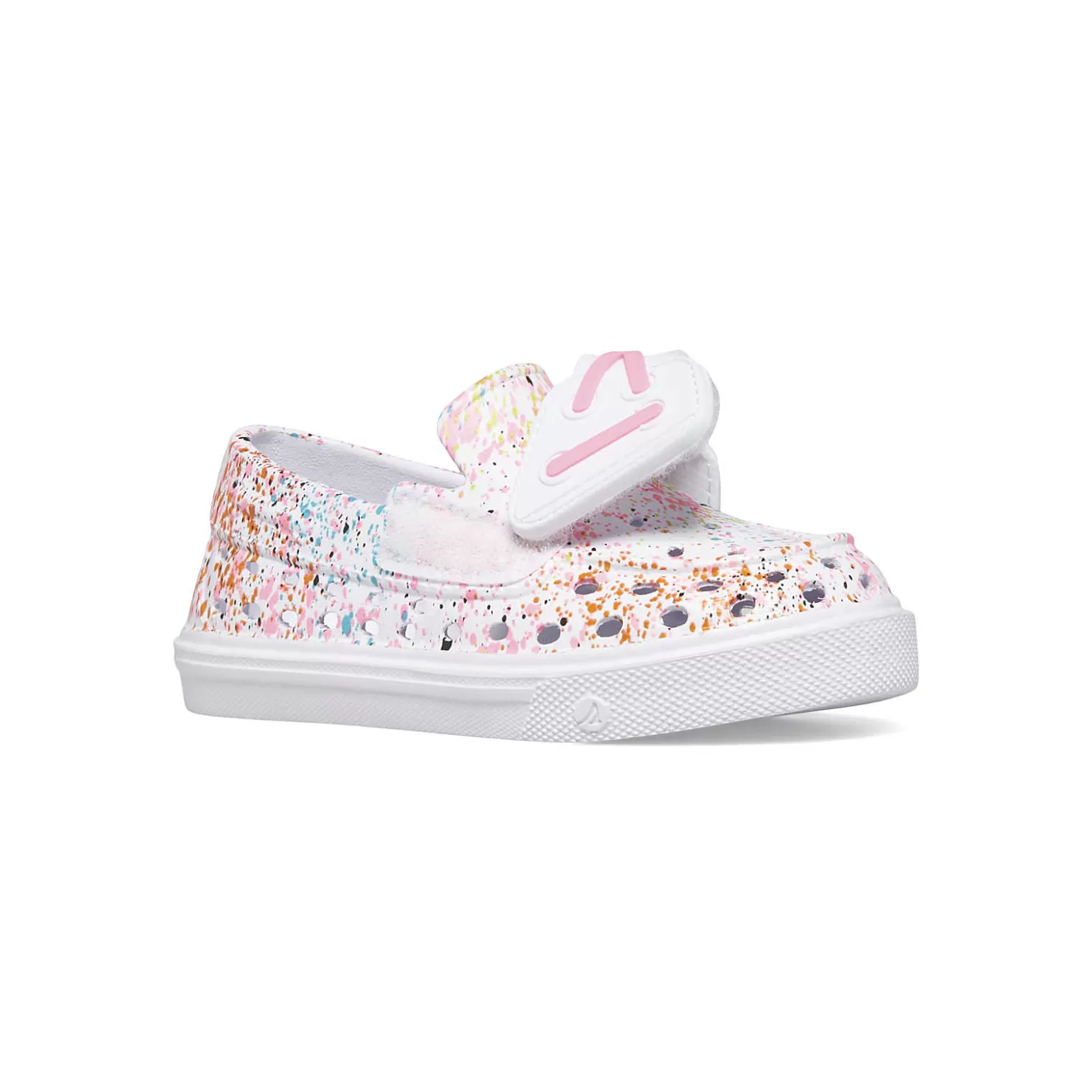 Boat Shoes | Sandals | Sperry Big Kid's Bahama Float Boat Junior White/Multi