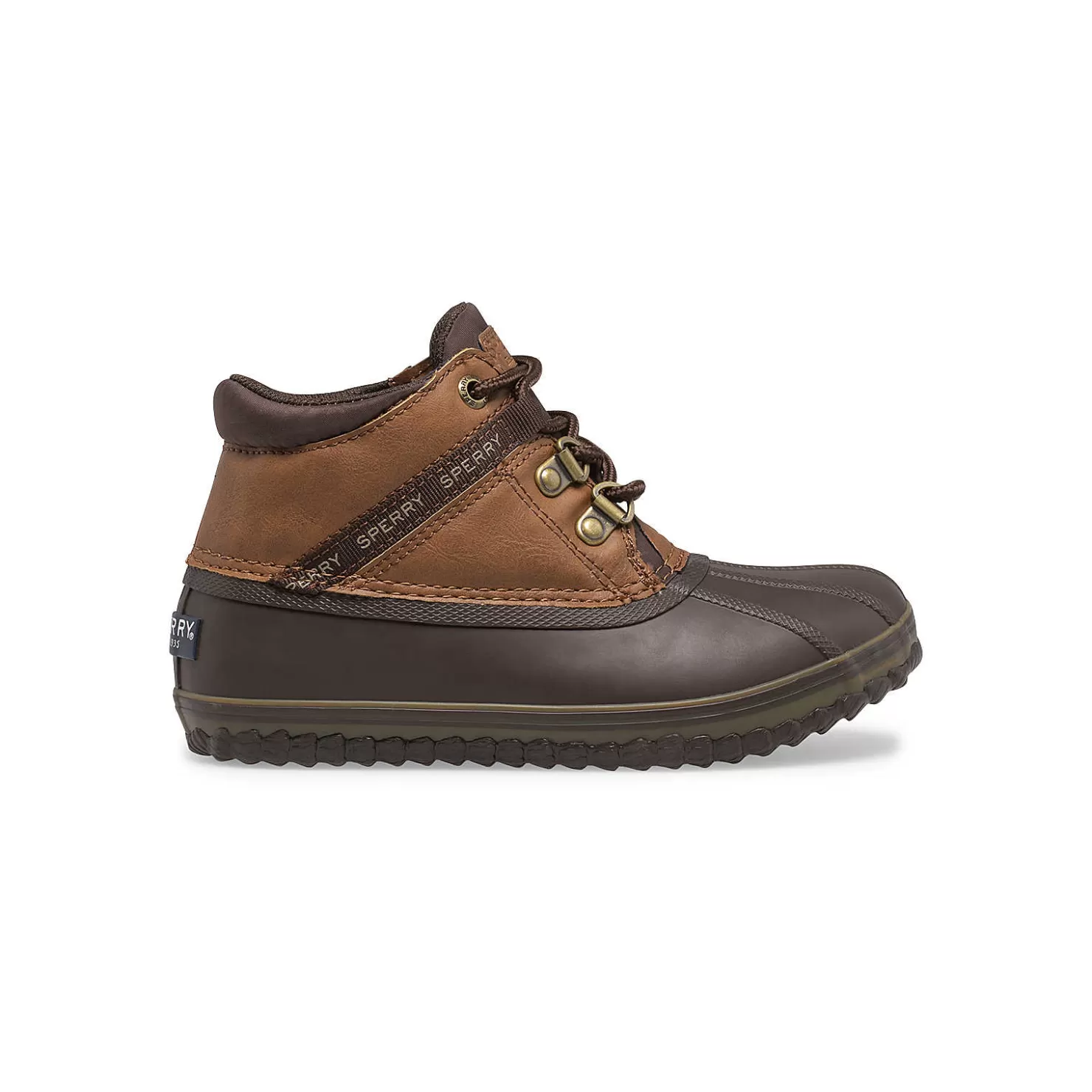 Boots | Big Kid (sizes 10.5 & up) | Sperry Big Kid's Bowline Storm Boot Tan/Brown