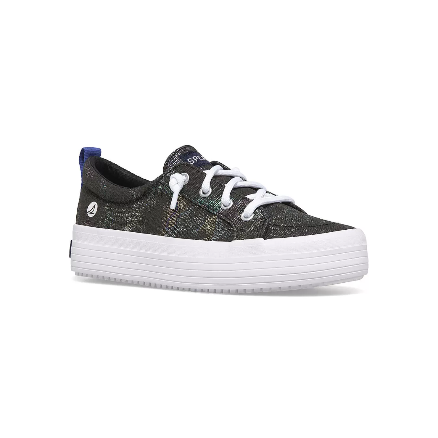 Sneakers | Big Kid (sizes 10.5 & up) | Sperry Big Kid's Crest Vibe Platform Sneaker Black