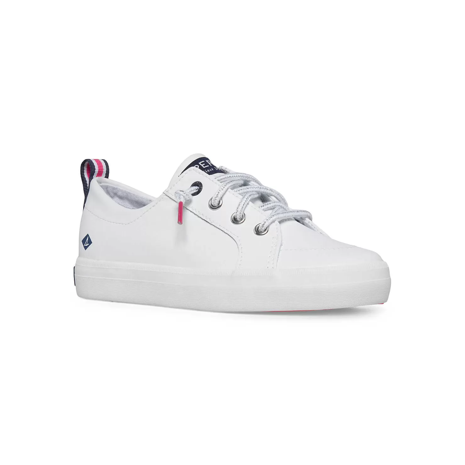 Sneakers | Big Kid (sizes 10.5 & up) | Sperry Big Kid's Crest Vibe Sneaker White