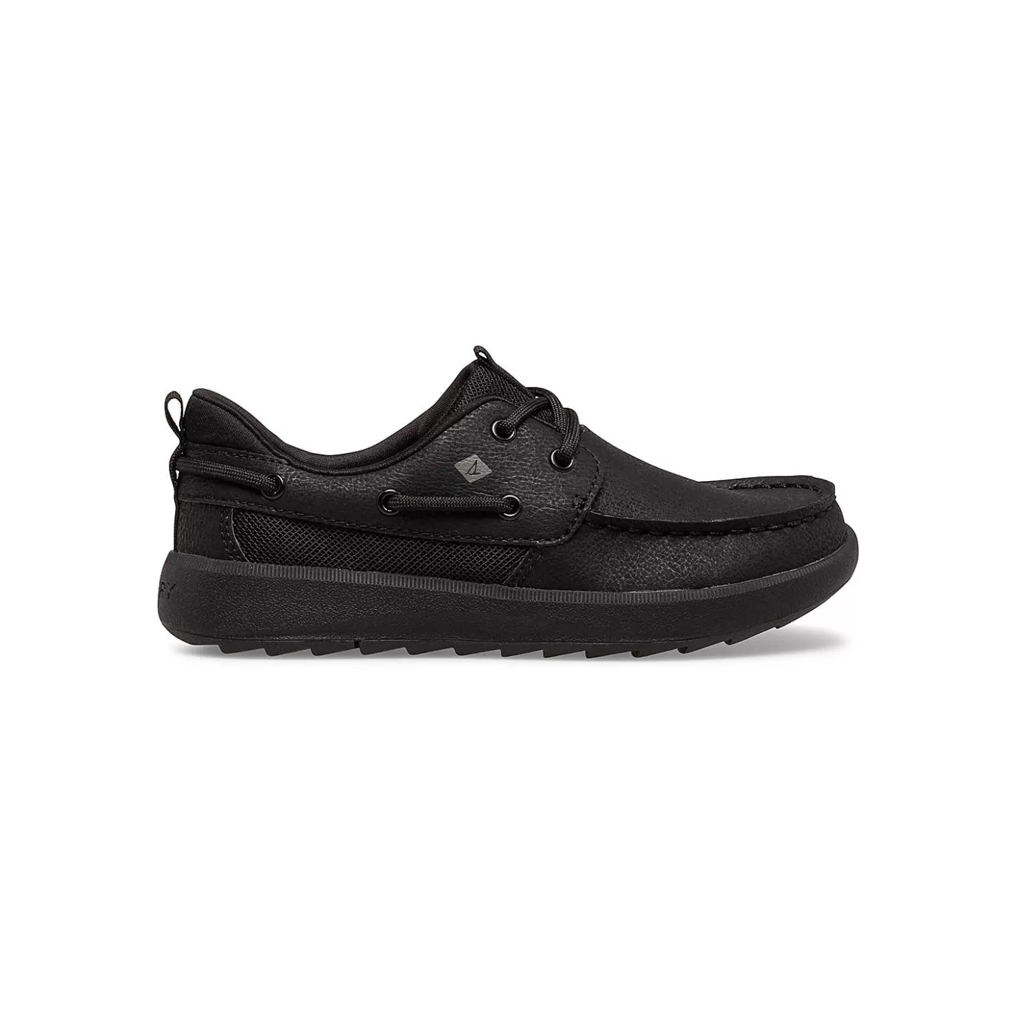 Boat Shoes | Big Kid (sizes 10.5 & up) | Sperry Big Kid's Fairwater PLUSHWAVE™ Boat Shoe Black