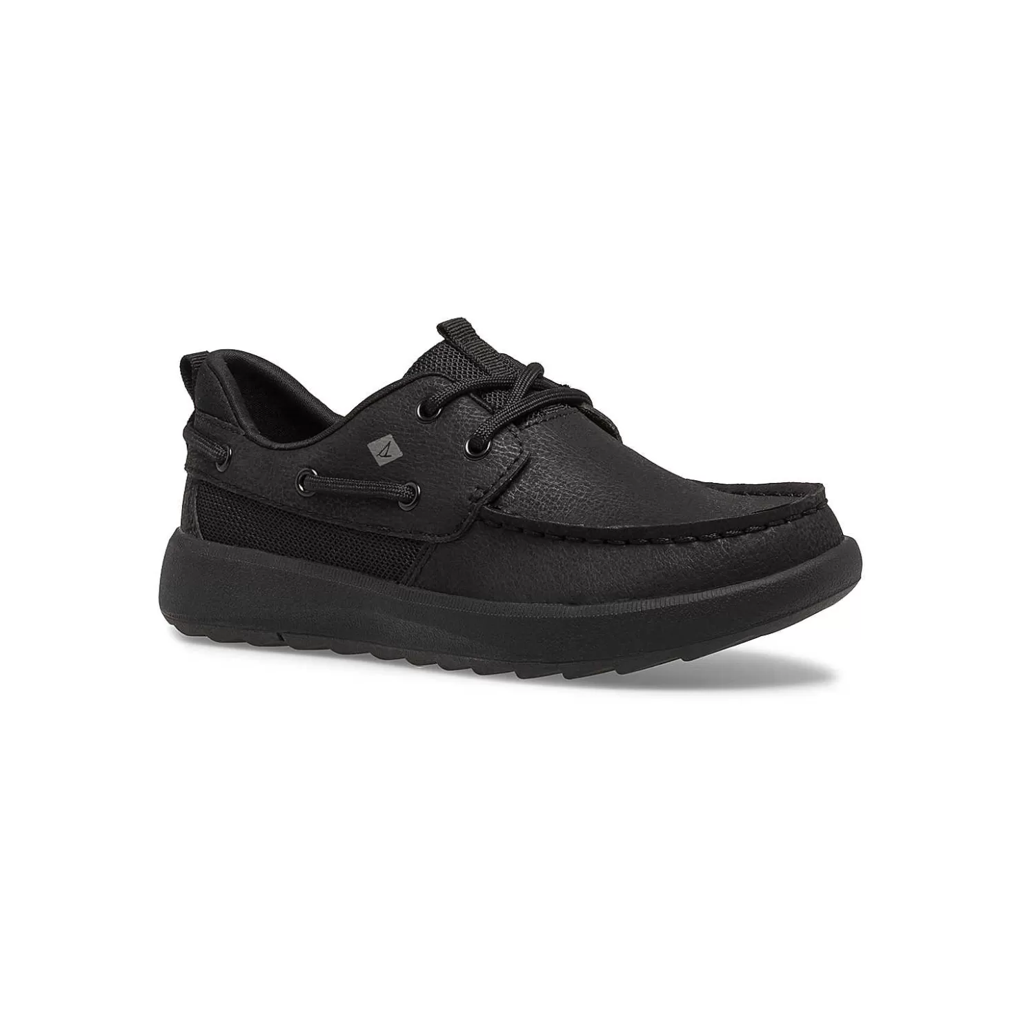 Boat Shoes | Big Kid (sizes 10.5 & up) | Sperry Big Kid's Fairwater PLUSHWAVE™ Boat Shoe Black