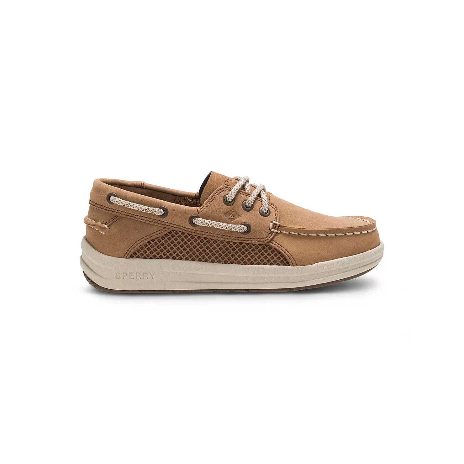 Boat Shoes | Big Kid (sizes 10.5 & up) | Sperry Big Kid's Gamefish Boat Shoe Dark Tan