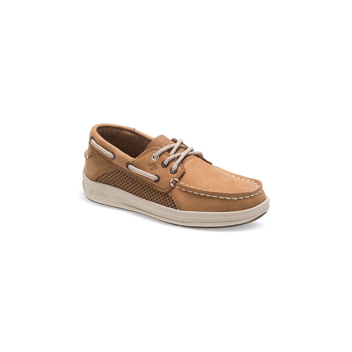 Boat Shoes | Big Kid (sizes 10.5 & up) | Sperry Big Kid's Gamefish Boat Shoe Dark Tan