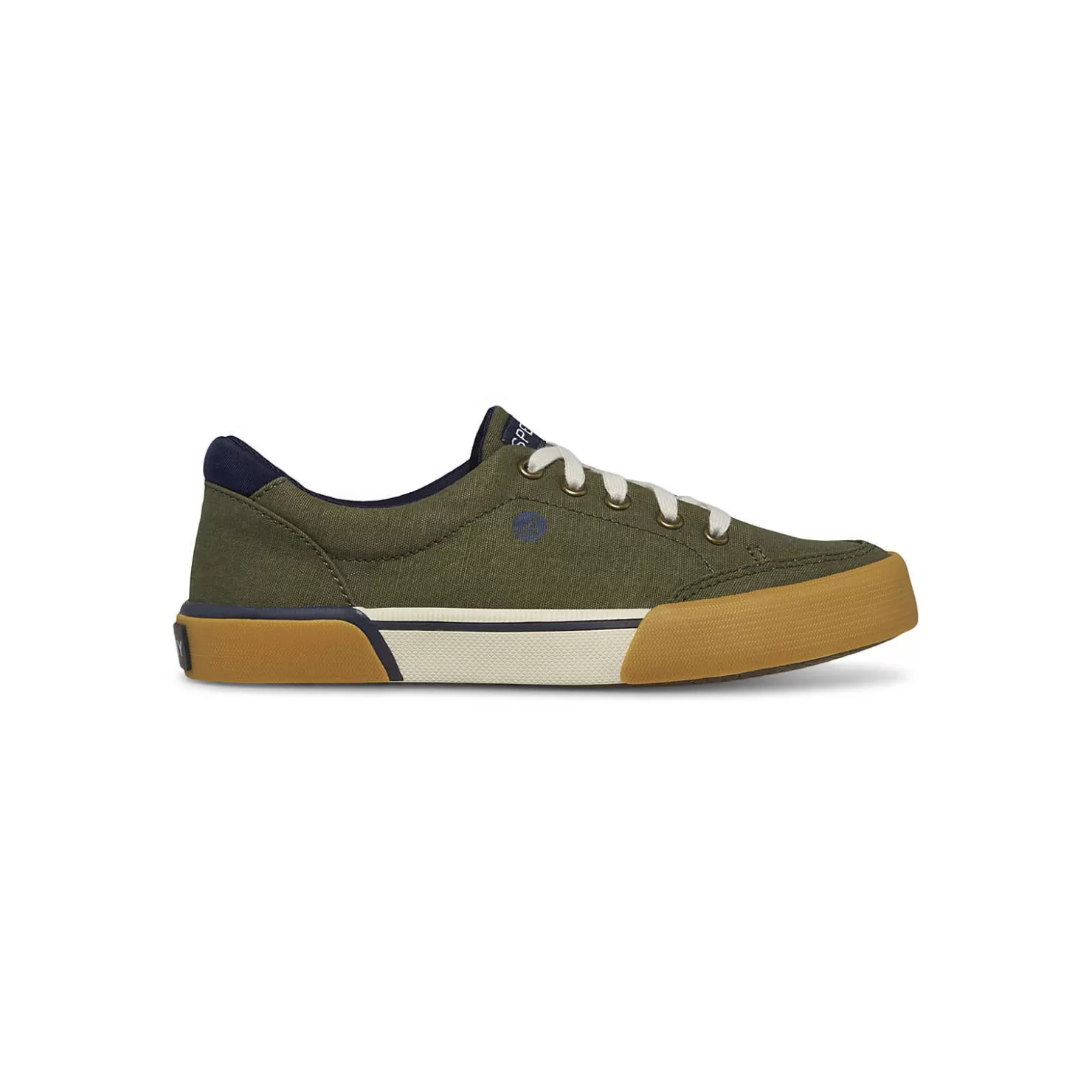 Sneakers | Big Kid (sizes 10.5 & up) | Sperry Big Kid's Harbor Tide Washable Sneaker Olive