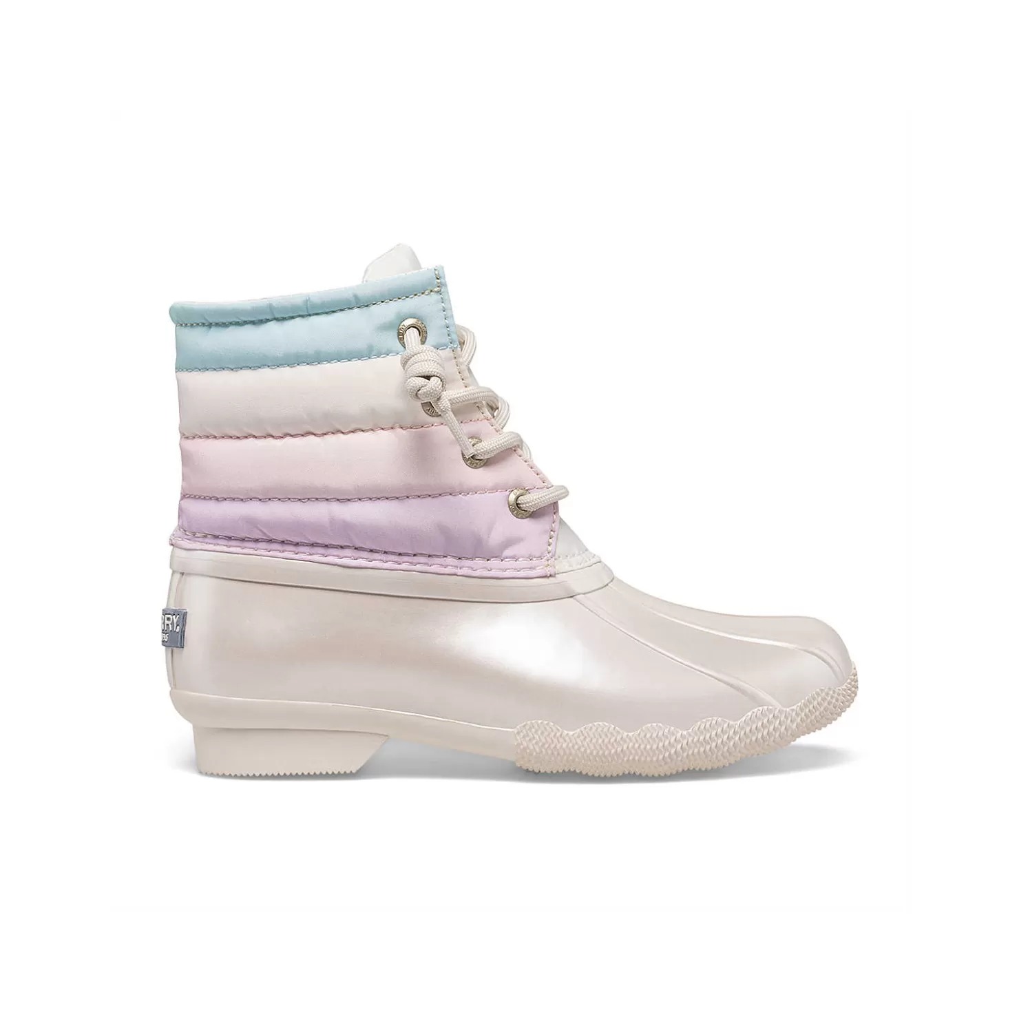 Boots | Big Kid (sizes 10.5 & up) | Sperry Big Kid's Saltwater Duck Boot Pastel Multi