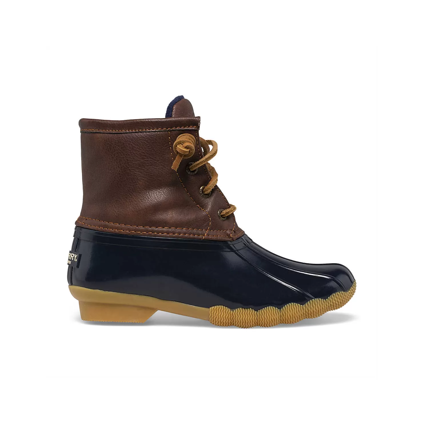 Boots | Big Kid (sizes 10.5 & up) | Sperry Big Kid's Saltwater Duck Boot Navy