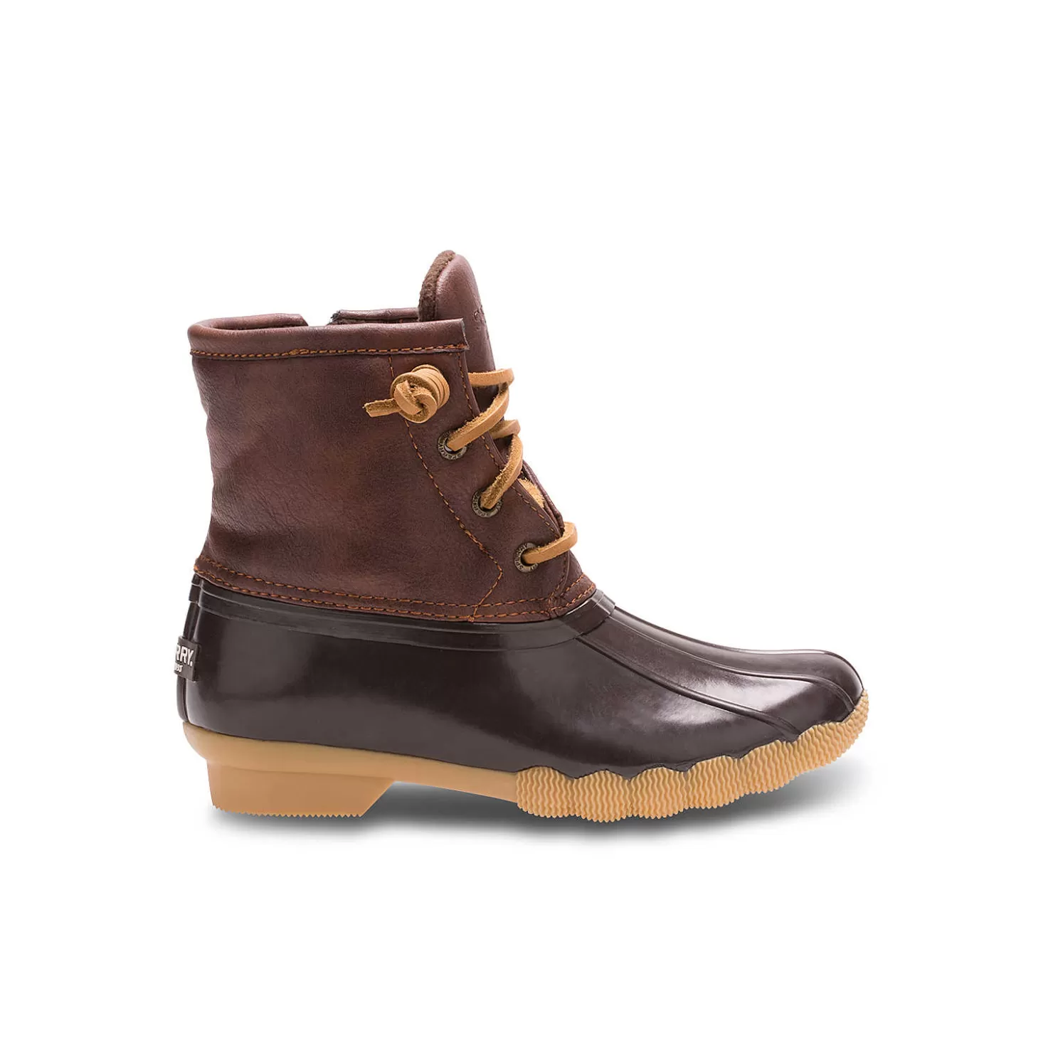 Boots | Big Kid (sizes 10.5 & up) | Sperry Big Kid's Saltwater Duck Boot Brown