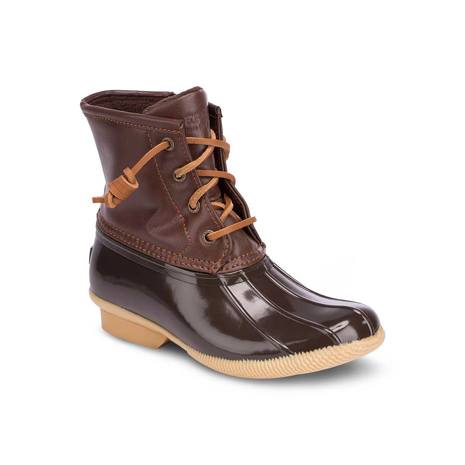 Boots | Big Kid (sizes 10.5 & up) | Sperry Big Kid's Saltwater Duck Boot Brown