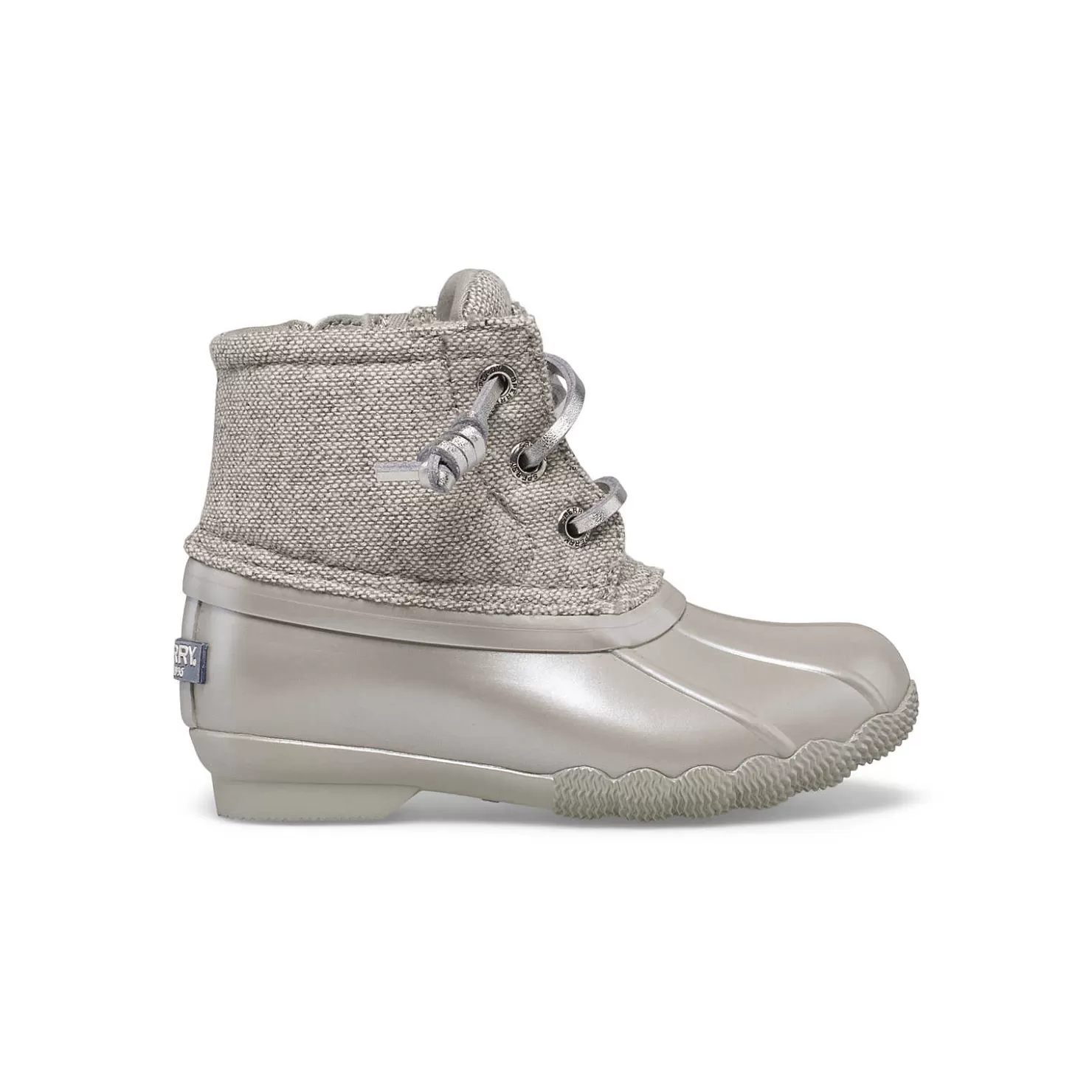 Boots | Big Kid (sizes 10.5 & up) | Sperry Big Kid's Saltwater Junior Duck Boot Grey