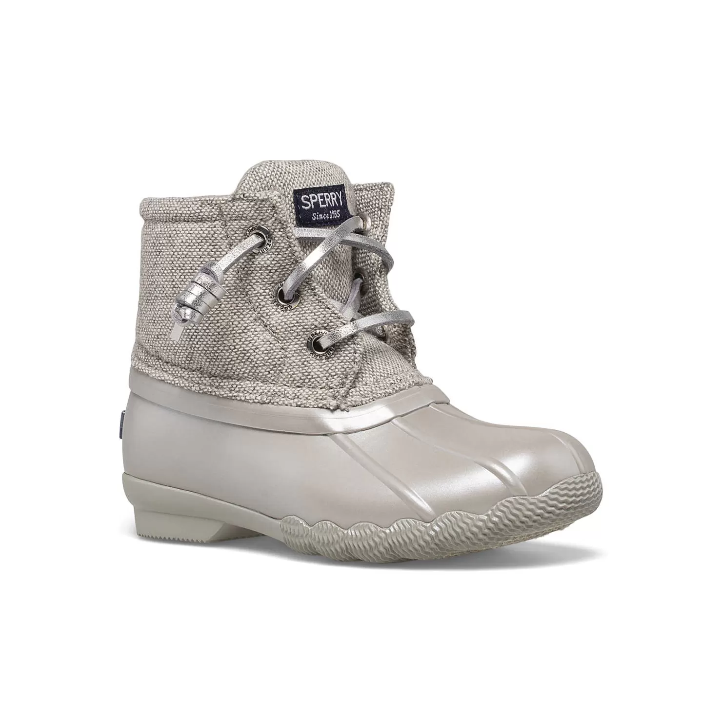 Boots | Big Kid (sizes 10.5 & up) | Sperry Big Kid's Saltwater Junior Duck Boot Grey