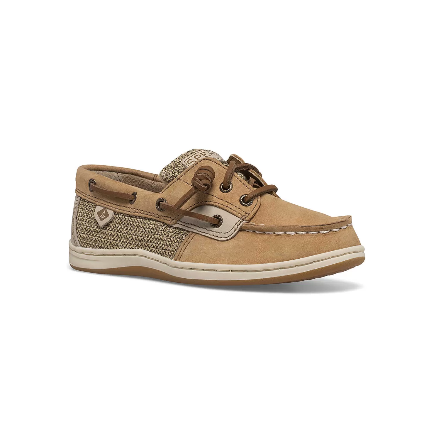 Boat Shoes | Boat Shoes | Sperry Big Kid's Songfish Boat Shoe Linen / Oat