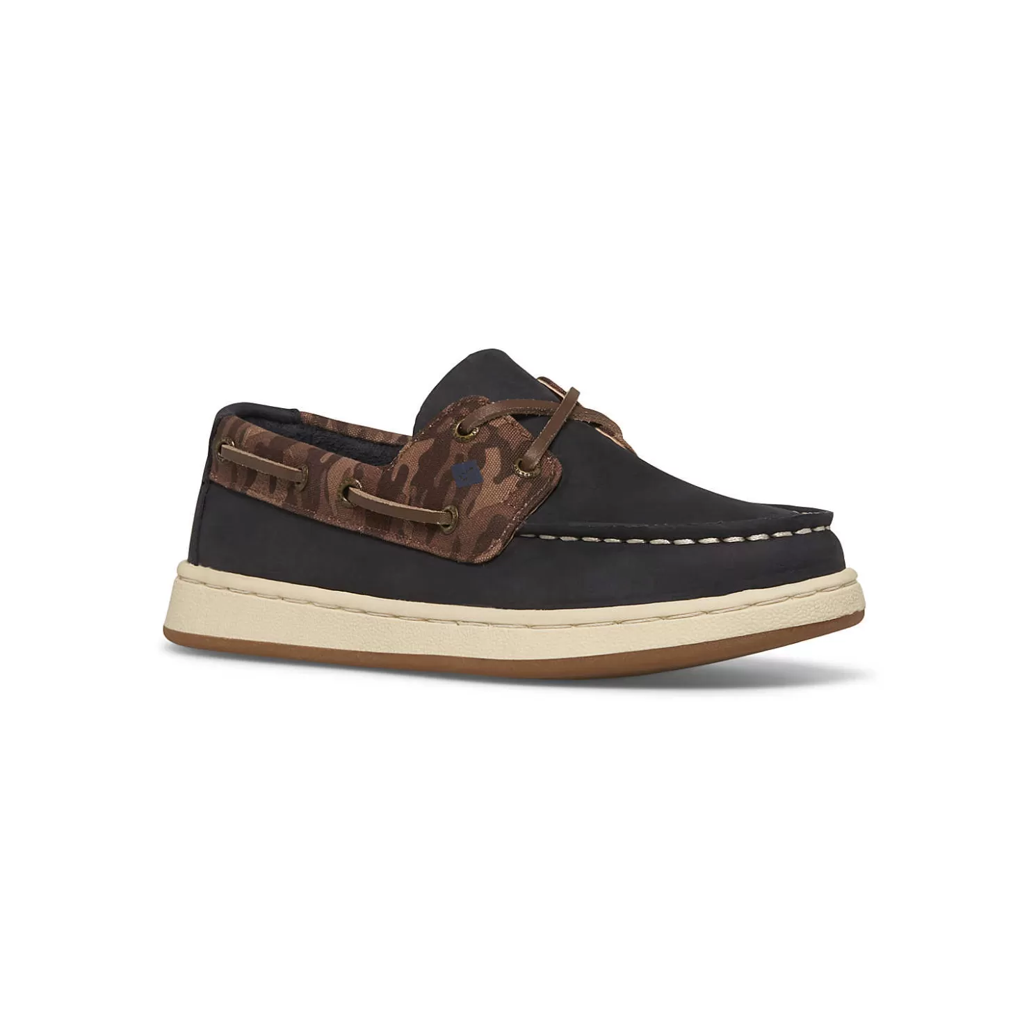 Boat Shoes | Big Kid (sizes 10.5 & up) | Sperry Big Kid's Cup II Boat Shoe Tan/Navy