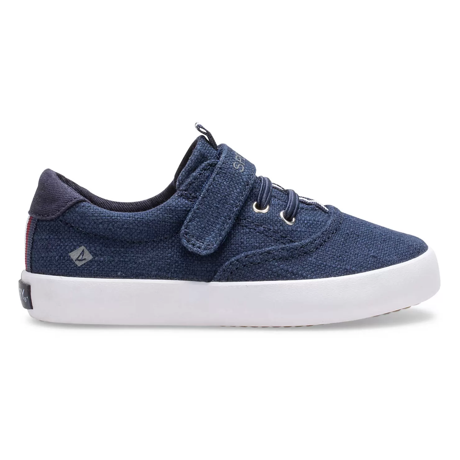 Sneakers | Big Kid (sizes 10.5 & up) | Sperry Big Kid's Spinnaker Junior Washable Sneaker Navy