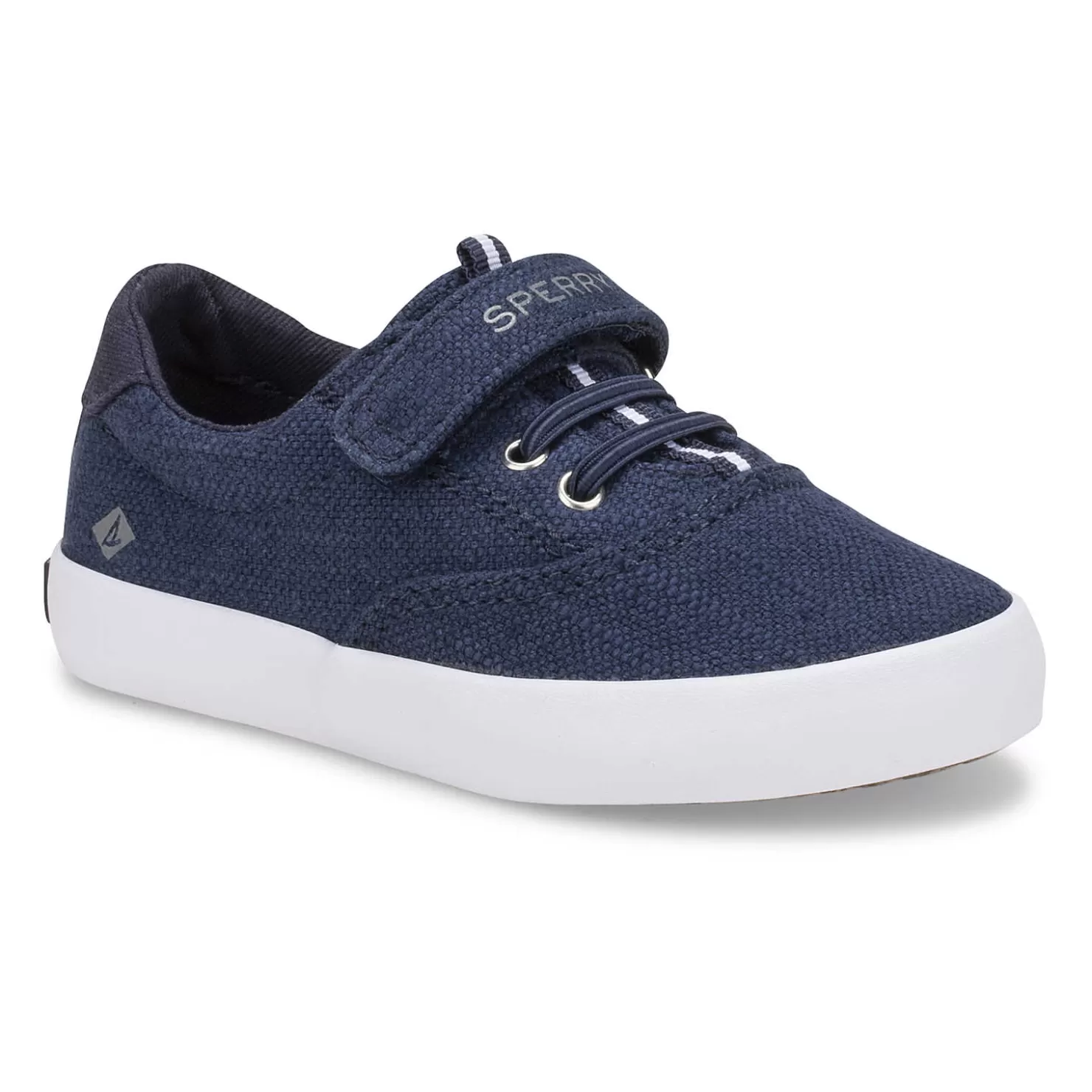 Sneakers | Big Kid (sizes 10.5 & up) | Sperry Big Kid's Spinnaker Junior Washable Sneaker Navy