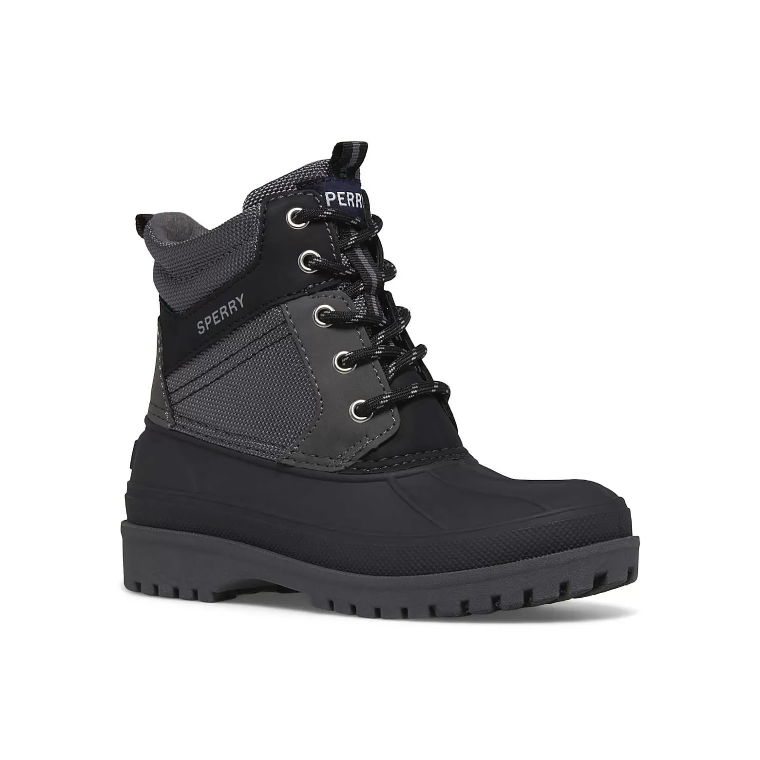 Boots | Boots | Sperry Big Kid's Storm Hopper Boot Black/Grey