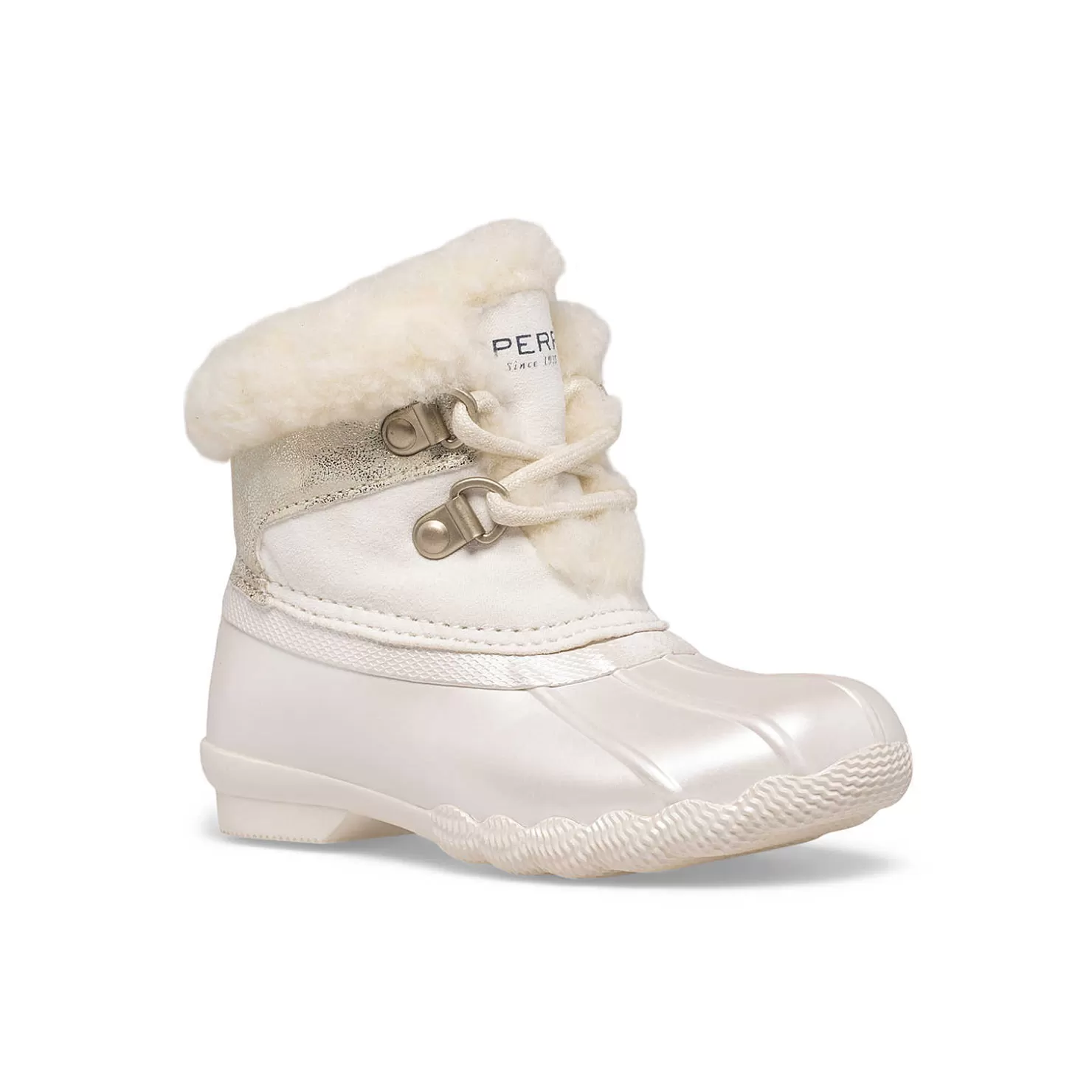 Boots | Little Kid (sizes 1-10) | Sperry Little Kid's Alpine Saltwater Junior Boot Ivory