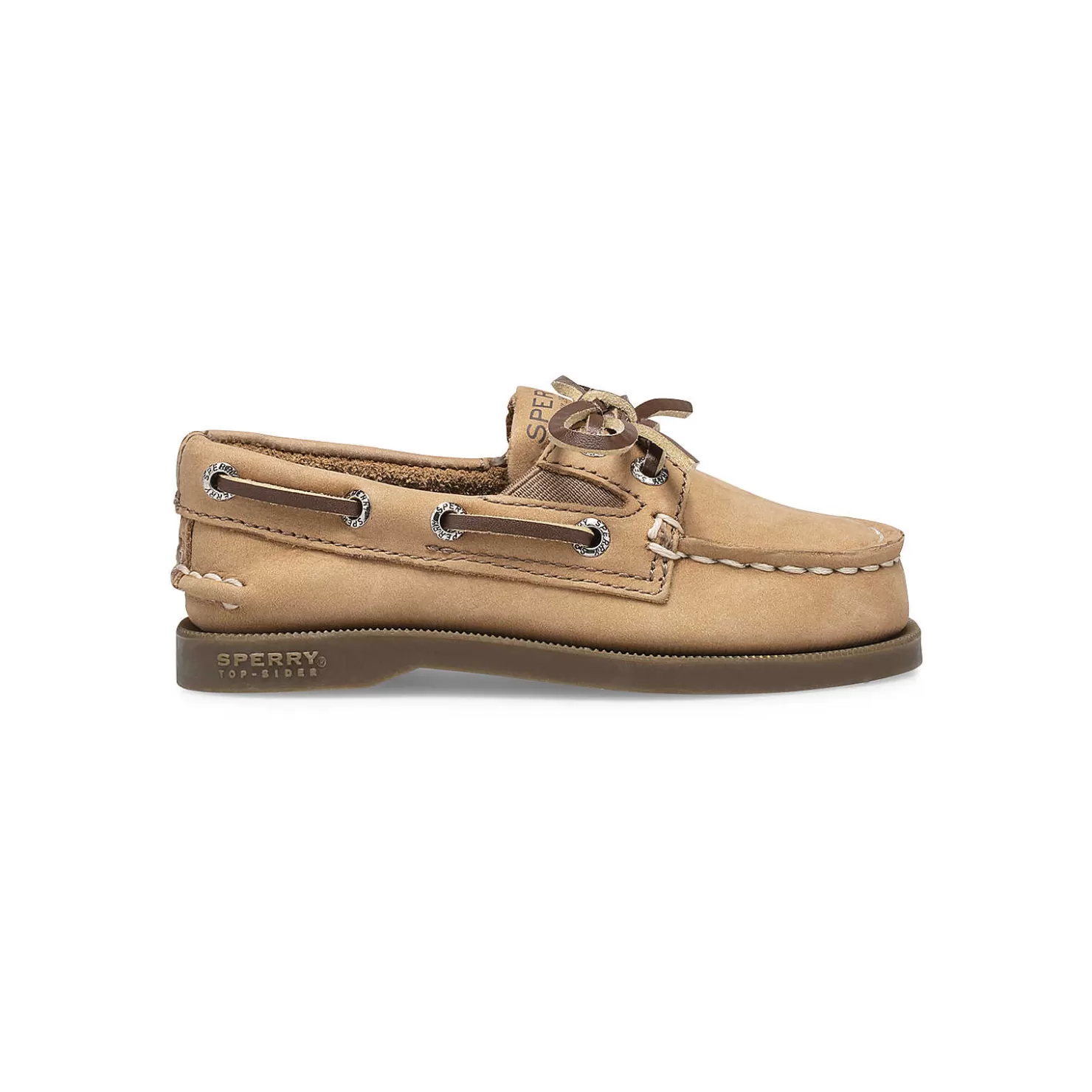 Boat Shoes | Boat Shoes | Sperry Little Kid's Authentic Original™ Slip On Boat Shoe Sahara