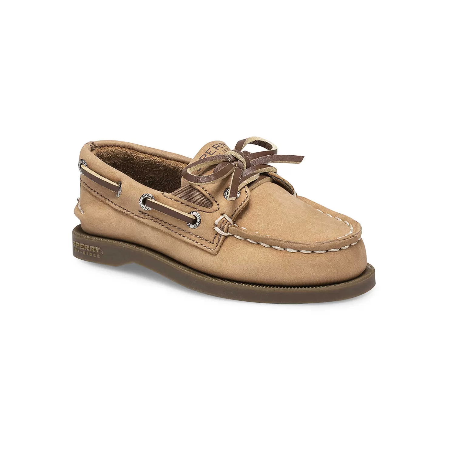 Boat Shoes | Boat Shoes | Sperry Little Kid's Authentic Original™ Slip On Boat Shoe Sahara