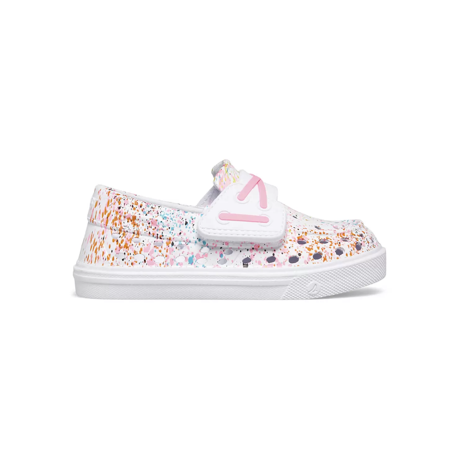 Boat Shoes | Boat Shoes | Sperry Little Kid's Bahama Float Boat Junior White/Multi