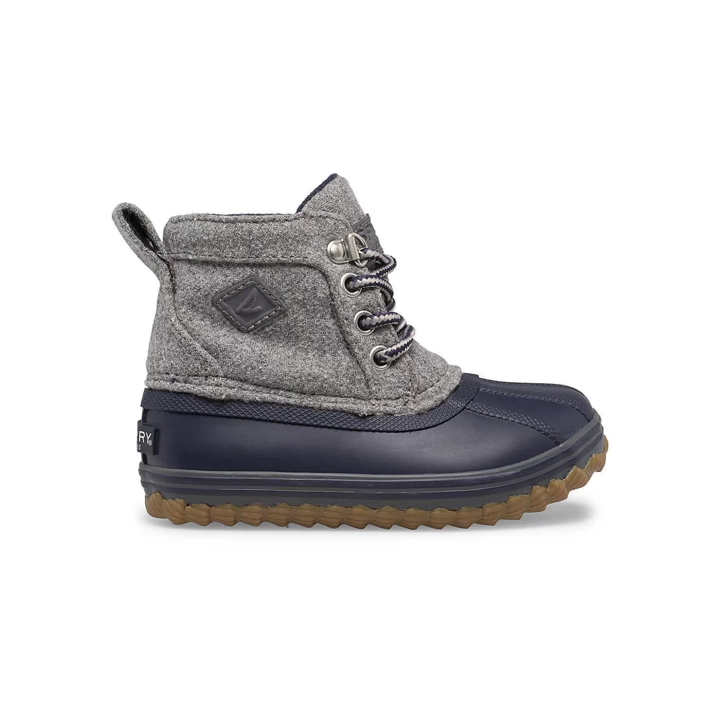 Boots | Little Kid (sizes 1-10) | Sperry Little Kid's Bowline Boot Grey/Navy