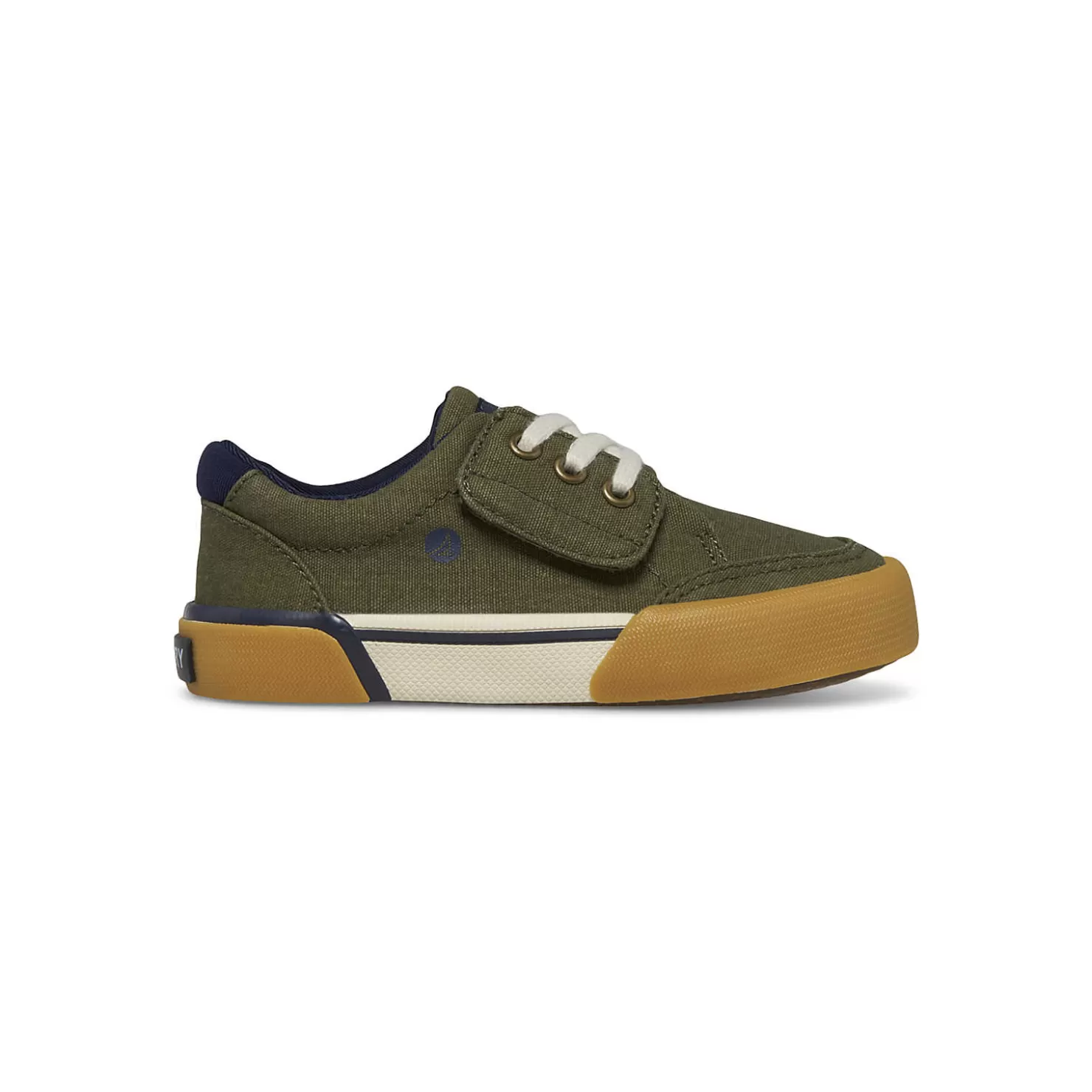 Sneakers | Little Kid (sizes 1-10) | Sperry Little Kid's Harbor Tide Junior Washable Sneaker Olive