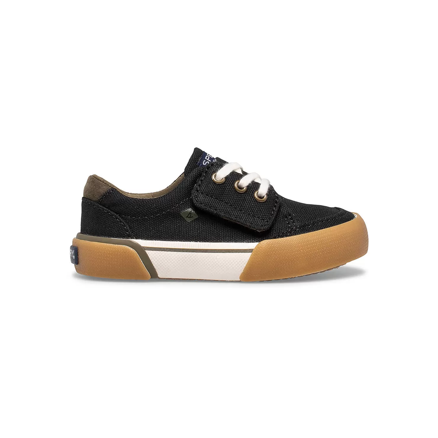 Sneakers | Little Kid (sizes 1-10) | Sperry Little Kid's Harbor Tide Junior Washable Sneaker Black