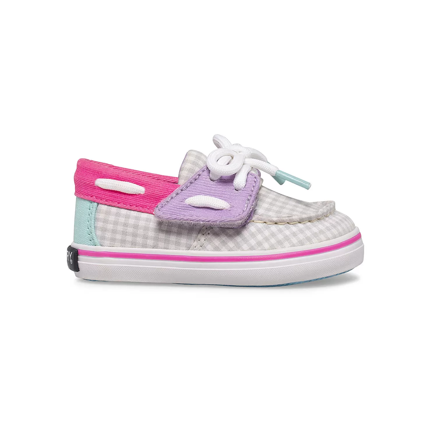 Boat Shoes | Baby | Sperry Little Kid's Intrepid Crib Junior Boat Shoe Gingham