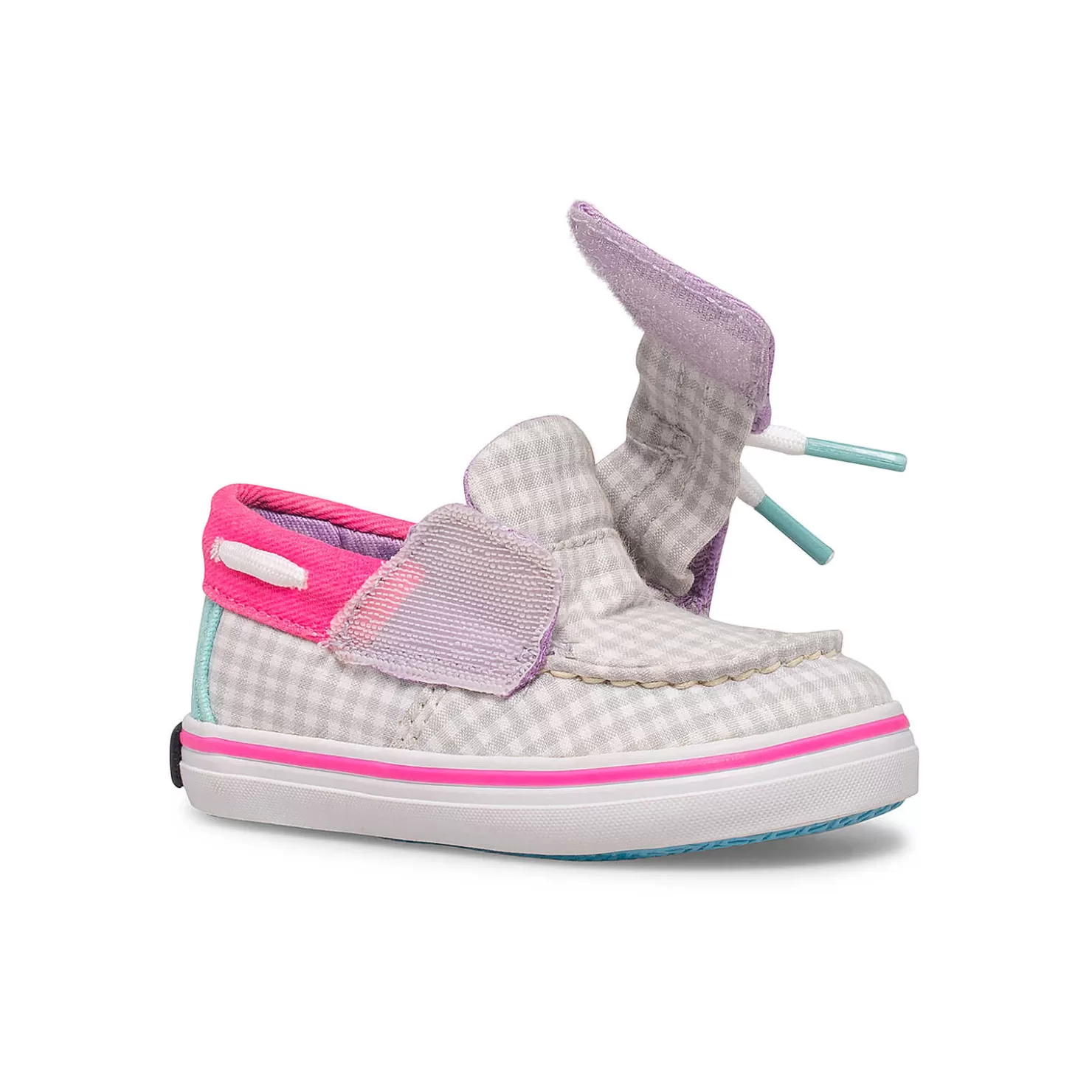 Boat Shoes | Baby | Sperry Little Kid's Intrepid Crib Junior Boat Shoe Gingham