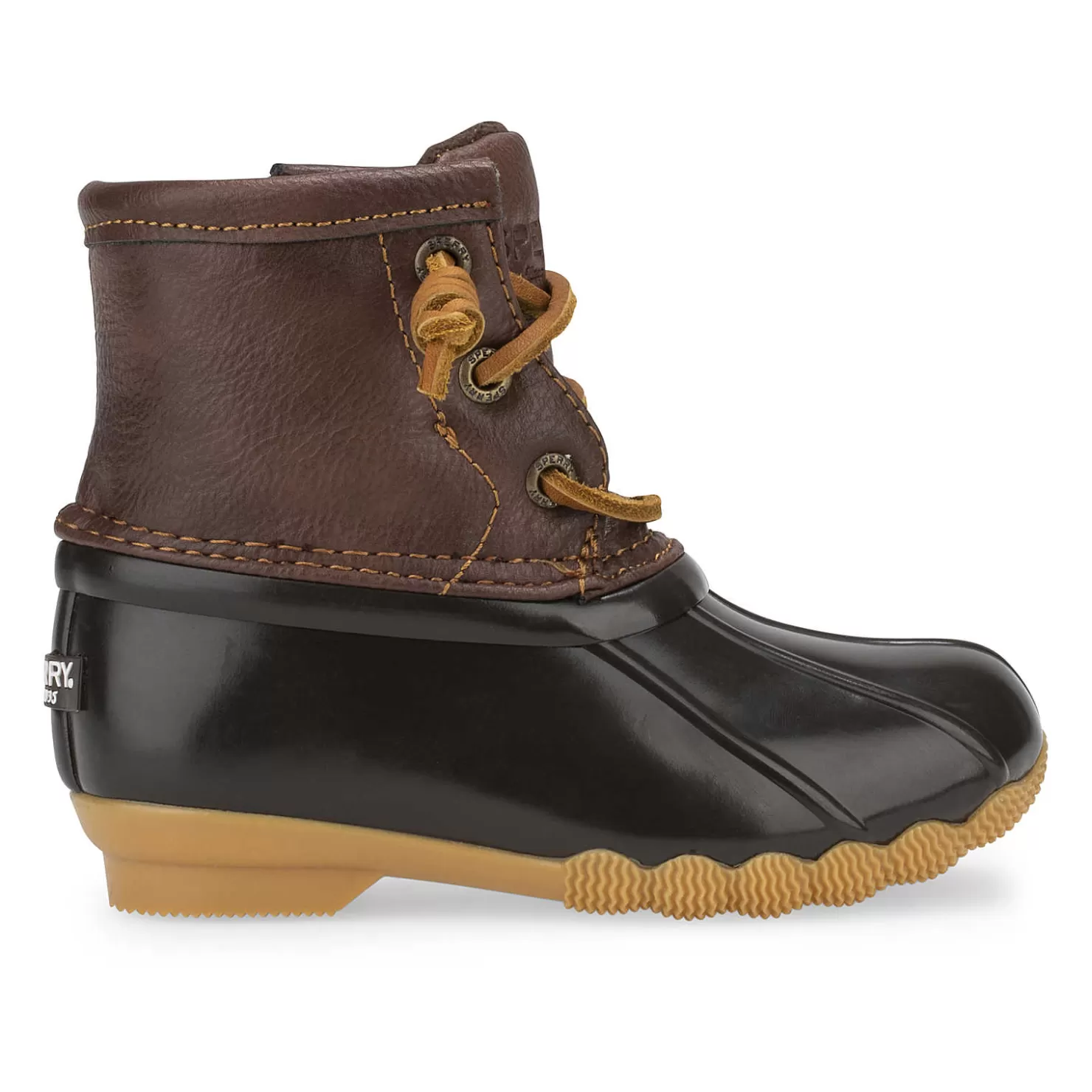 Boots | Little Kid (sizes 1-10) | Sperry Little Kid's Saltwater Duck Boot Brown