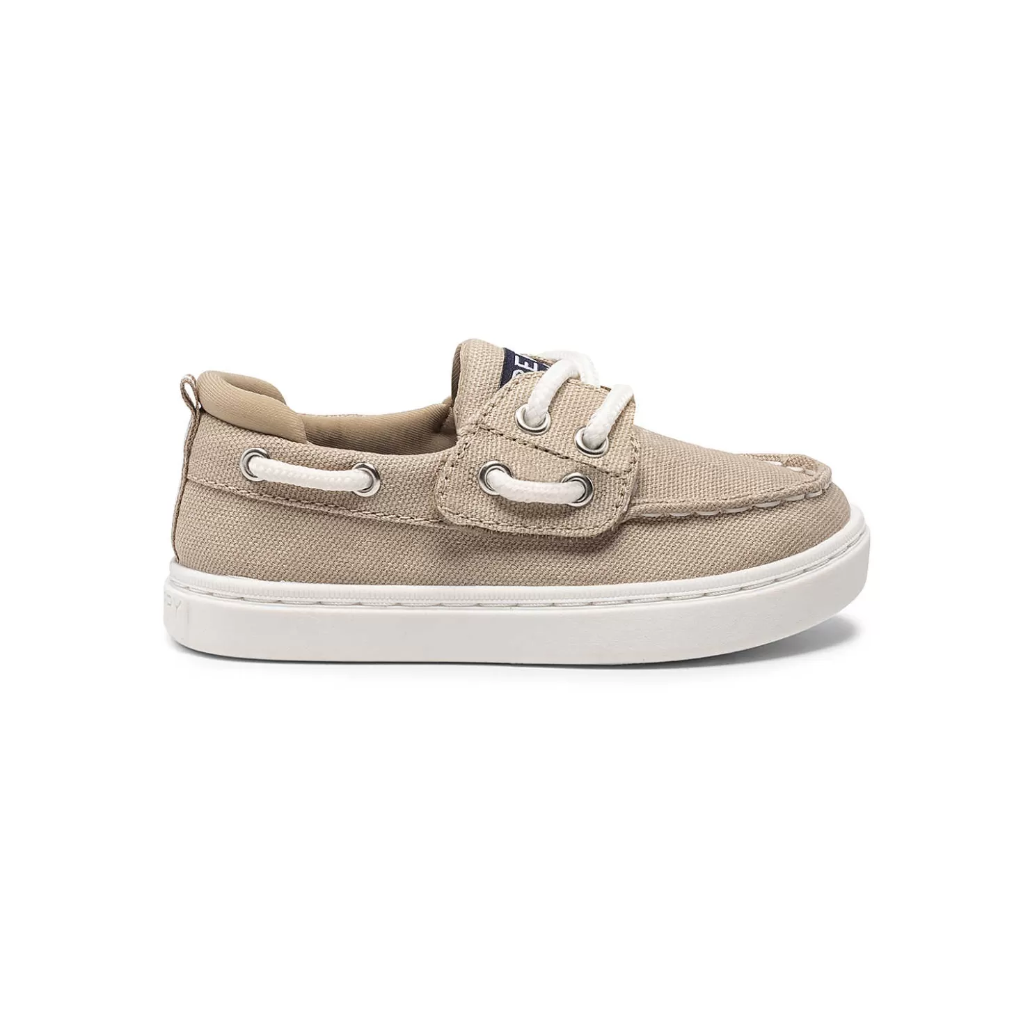 Sneakers | Boat Shoes | Sperry Little Kid's Sea Ketch Junior Washable Sneaker Khaki