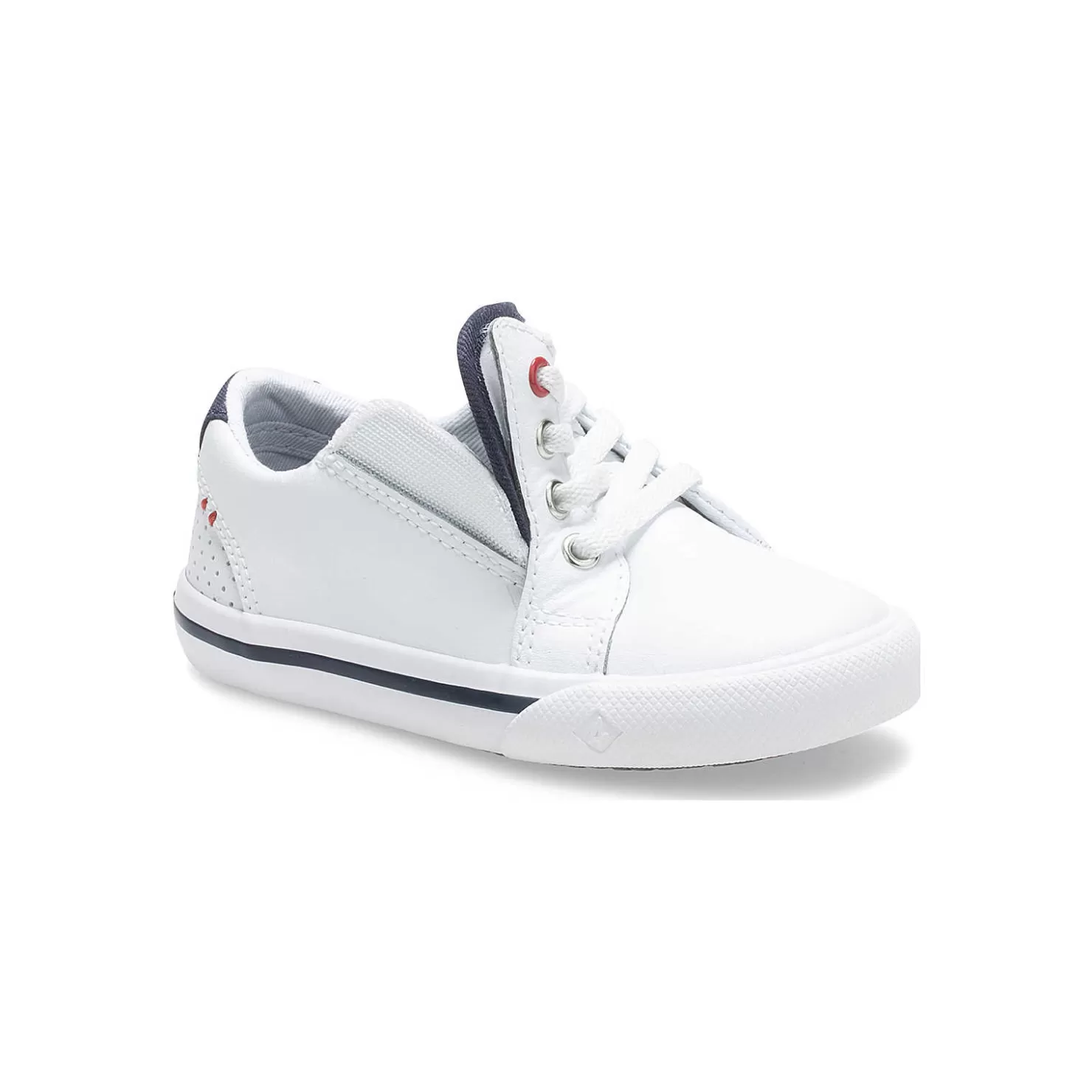 Sneakers | Little Kid (sizes 1-10) | Sperry Little Kid's Striper II LTT Junior Sneaker White