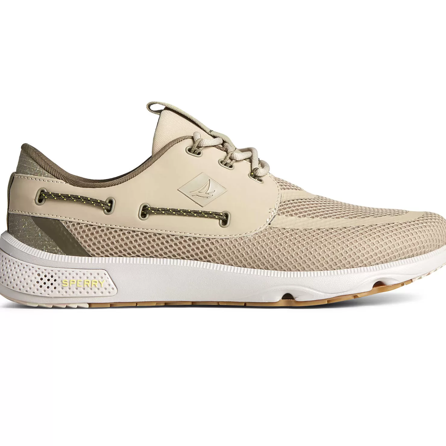 Sale | Sneakers | Sperry Men's 7 Seas 3-Eye Sneaker Taupe