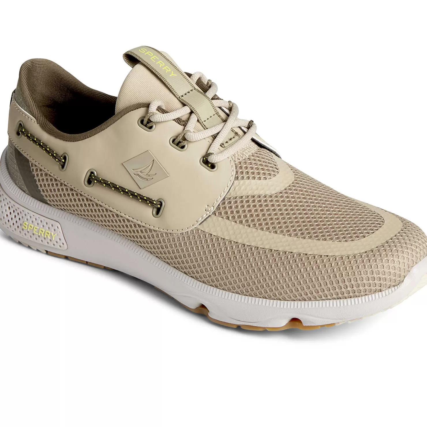 Sale | Sneakers | Sperry Men's 7 Seas 3-Eye Sneaker Taupe