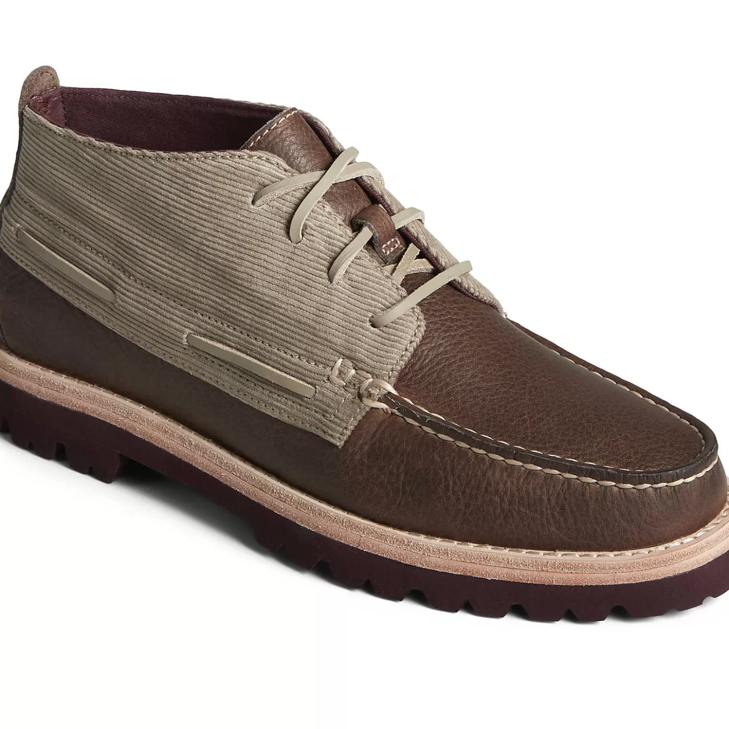 Sale | Boots | Sperry Men's Authentic Original™ Chukka Corduroy Boot Taupe