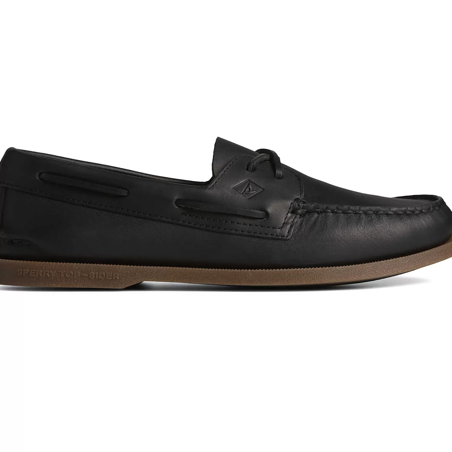 Authentic Original Boat Shoe | Loafers & Oxfords | Sperry Men's Authentic Original™ Cross Lace Boat Shoe Black