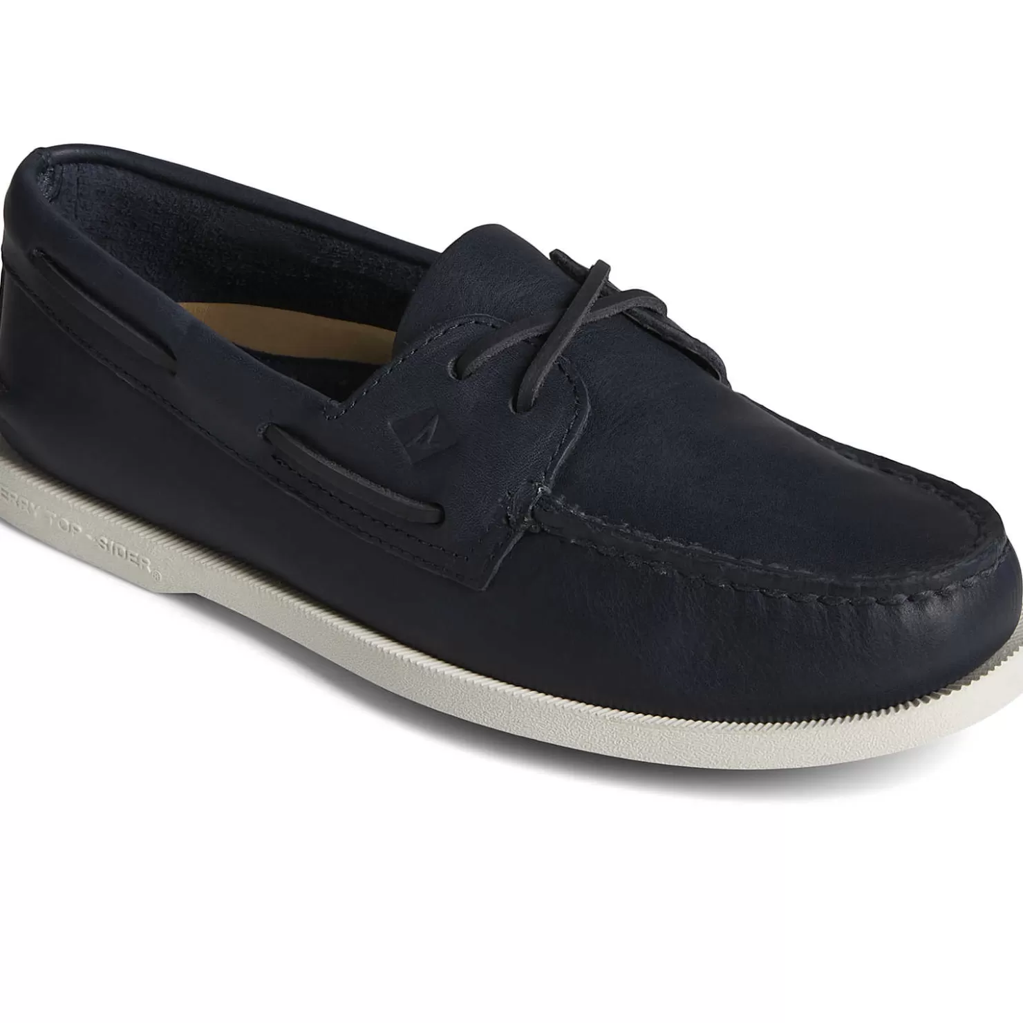 Authentic Original Boat Shoe | Loafers & Oxfords | Sperry Men's Authentic Original™ Cross Lace Boat Shoe Navy