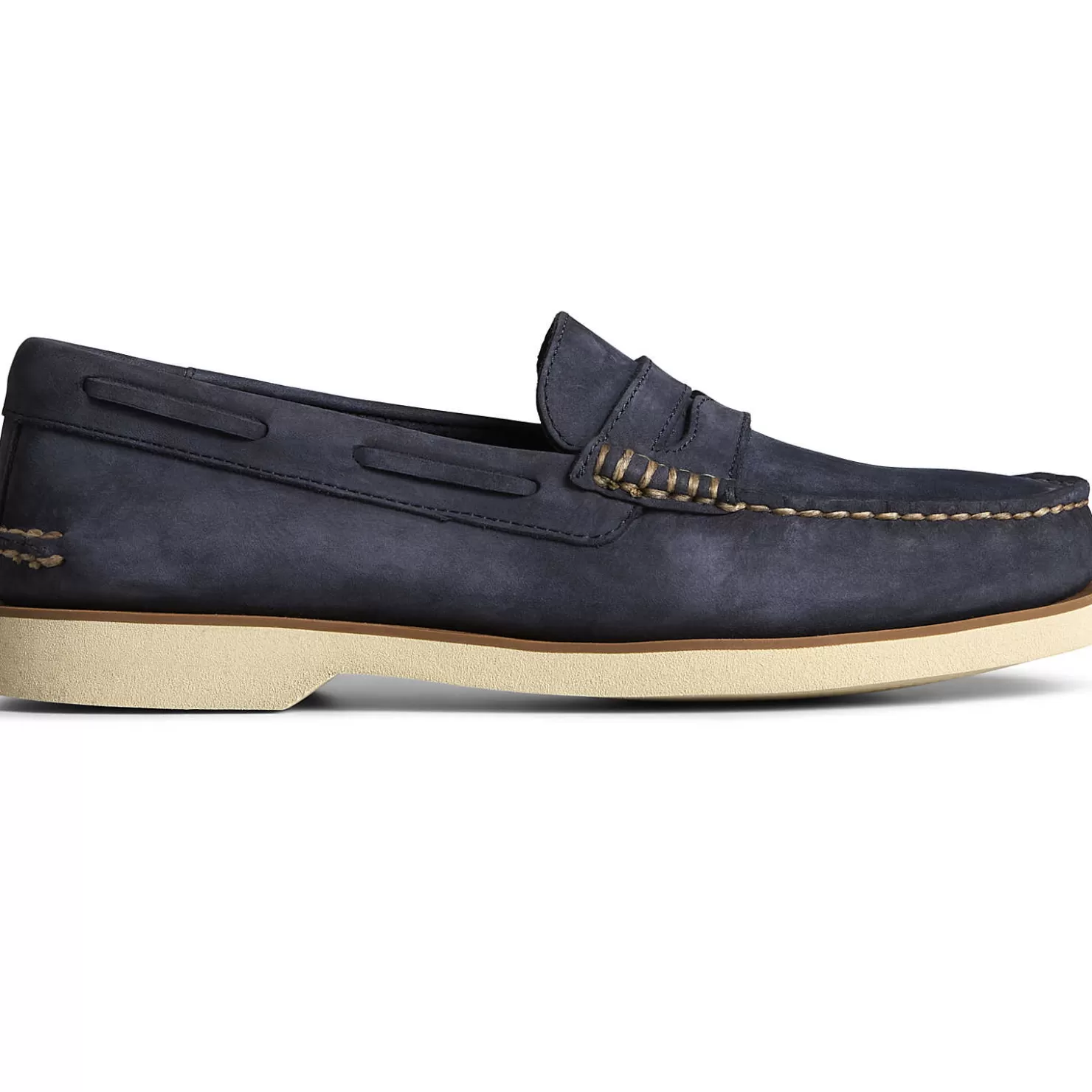 Authentic Original Boat Shoe | Sale | Sperry Men's Authentic Original™ Double Sole Penny Loafer Navy