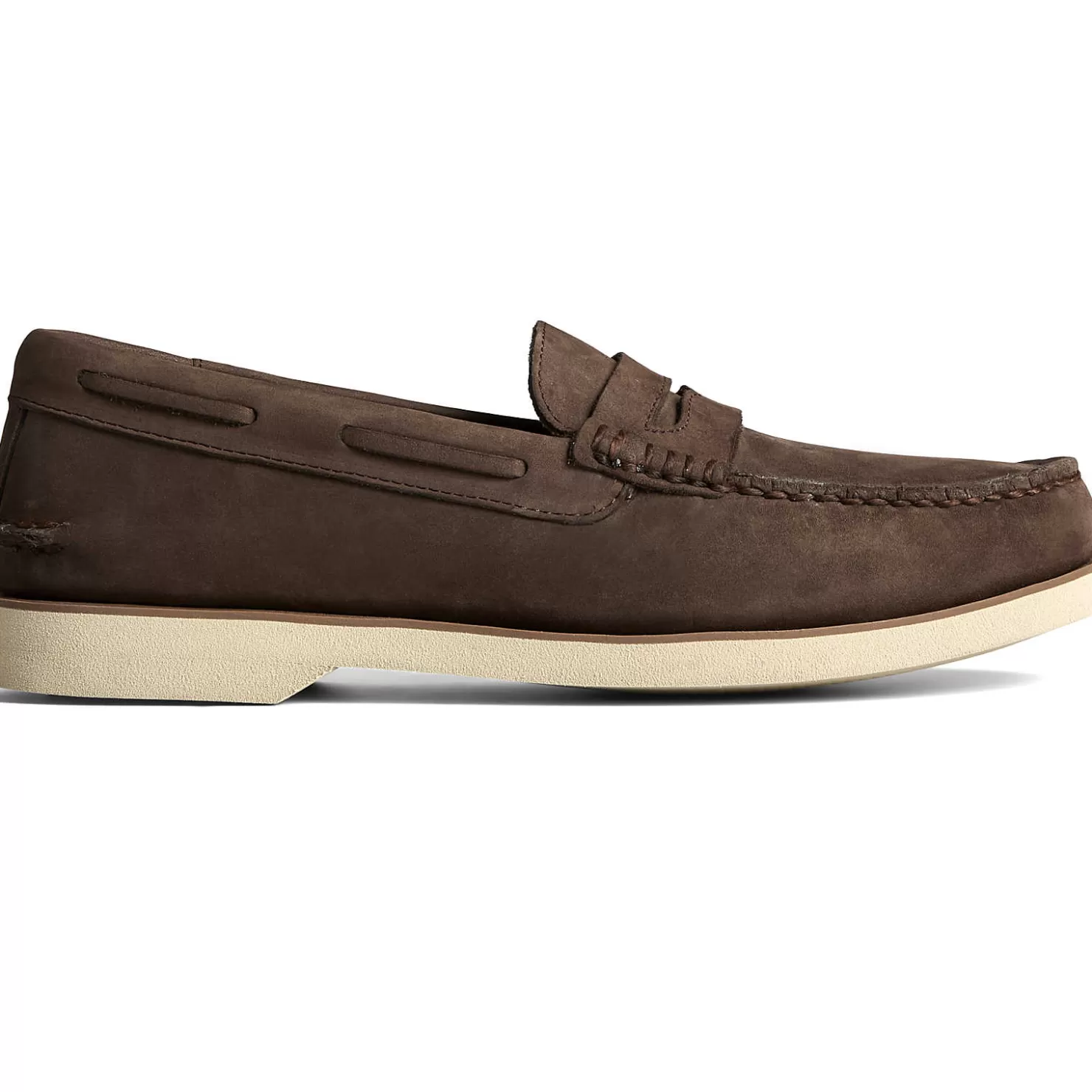 Authentic Original Boat Shoe | Sale | Sperry Men's Authentic Original™ Double Sole Penny Loafer Brown