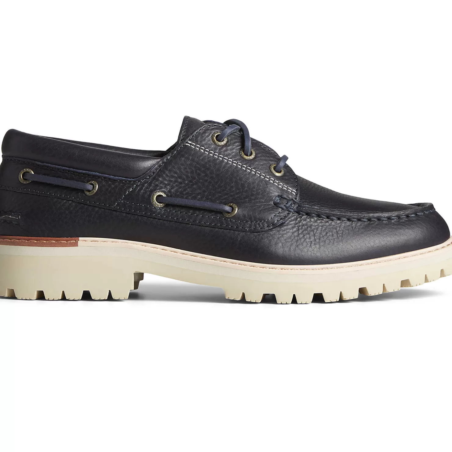 Authentic Original Boat Shoe | Sale | Sperry Men's Authentic Original™ Lug 3-Eye Boat Shoe Navy