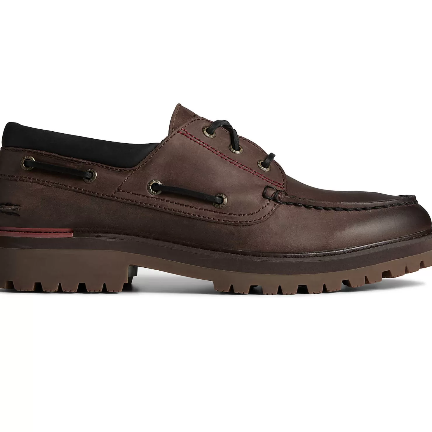 Authentic Original Boat Shoe | Sale | Sperry Men's Authentic Original™ Lug 3-Eye Boat Shoe Brown