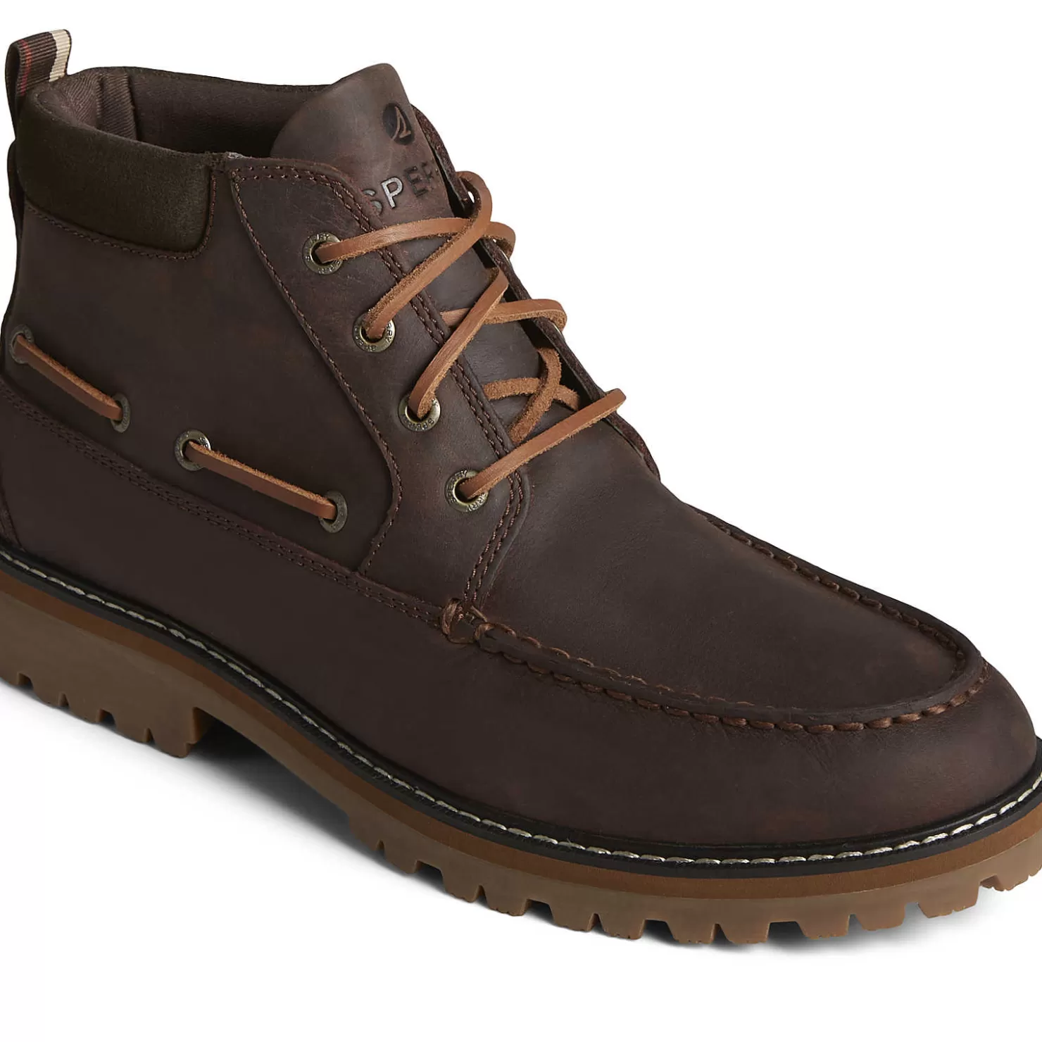 Authentic Original Boat Shoe | Sale | Sperry Men's Authentic Original™ Lug Chukka Boot Brown