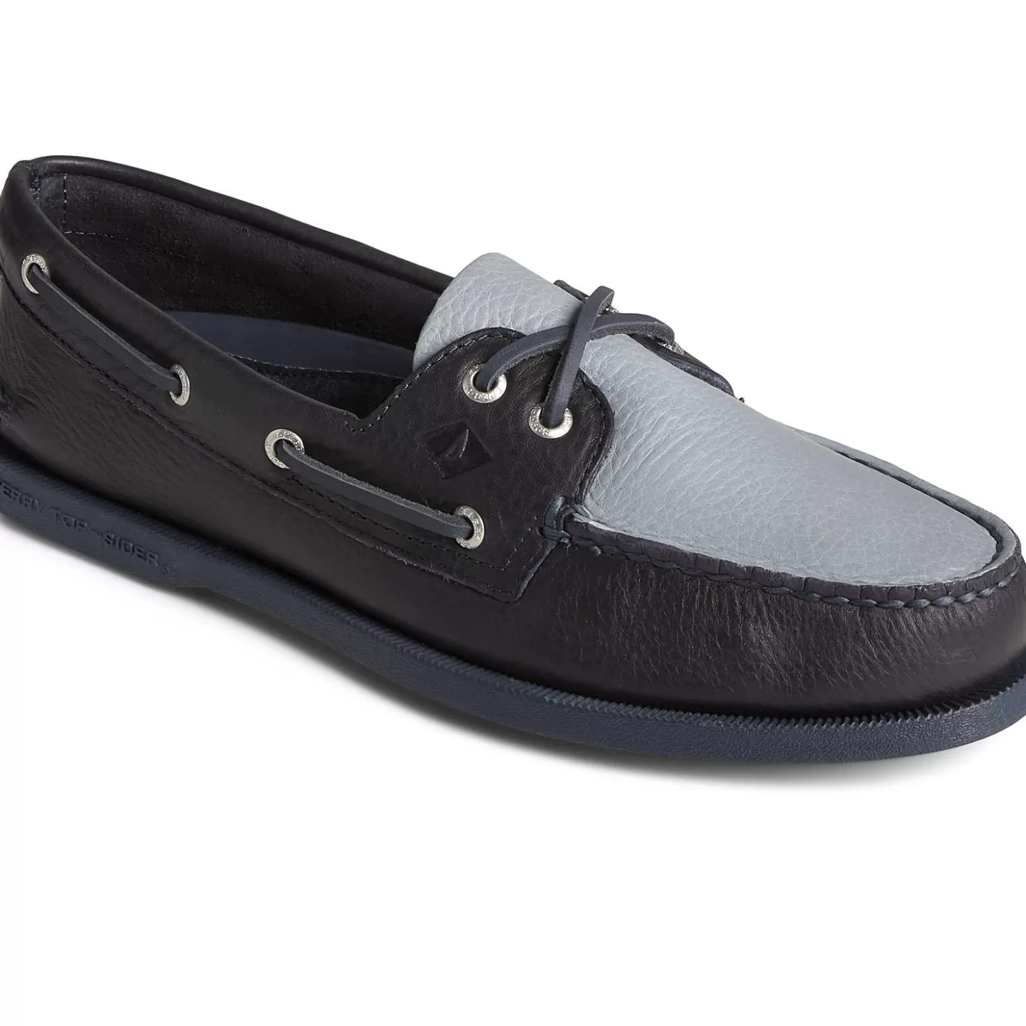 Authentic Original Boat Shoe | Sale | Sperry Men's Authentic Original™ Tumbled Boat Shoe Navy