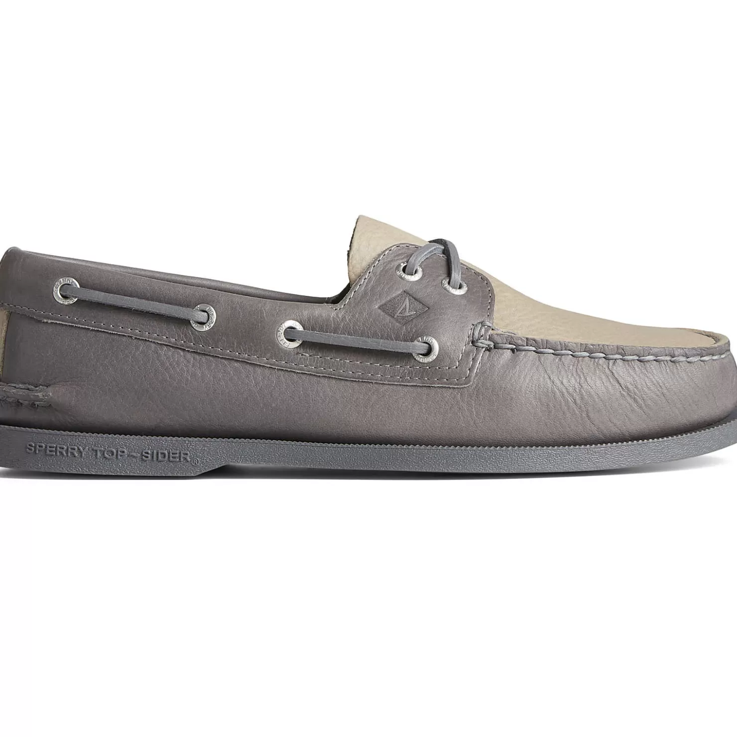 Authentic Original Boat Shoe | Sale | Sperry Men's Authentic Original™ Tumbled Boat Shoe Grey