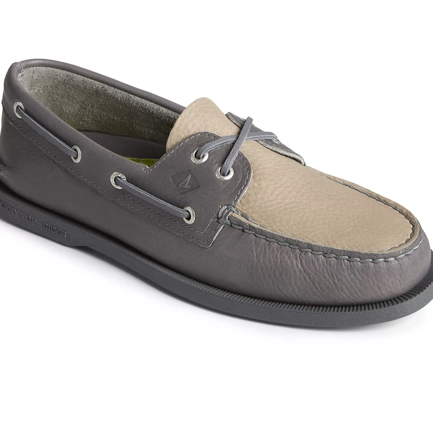 Authentic Original Boat Shoe | Sale | Sperry Men's Authentic Original™ Tumbled Boat Shoe Grey